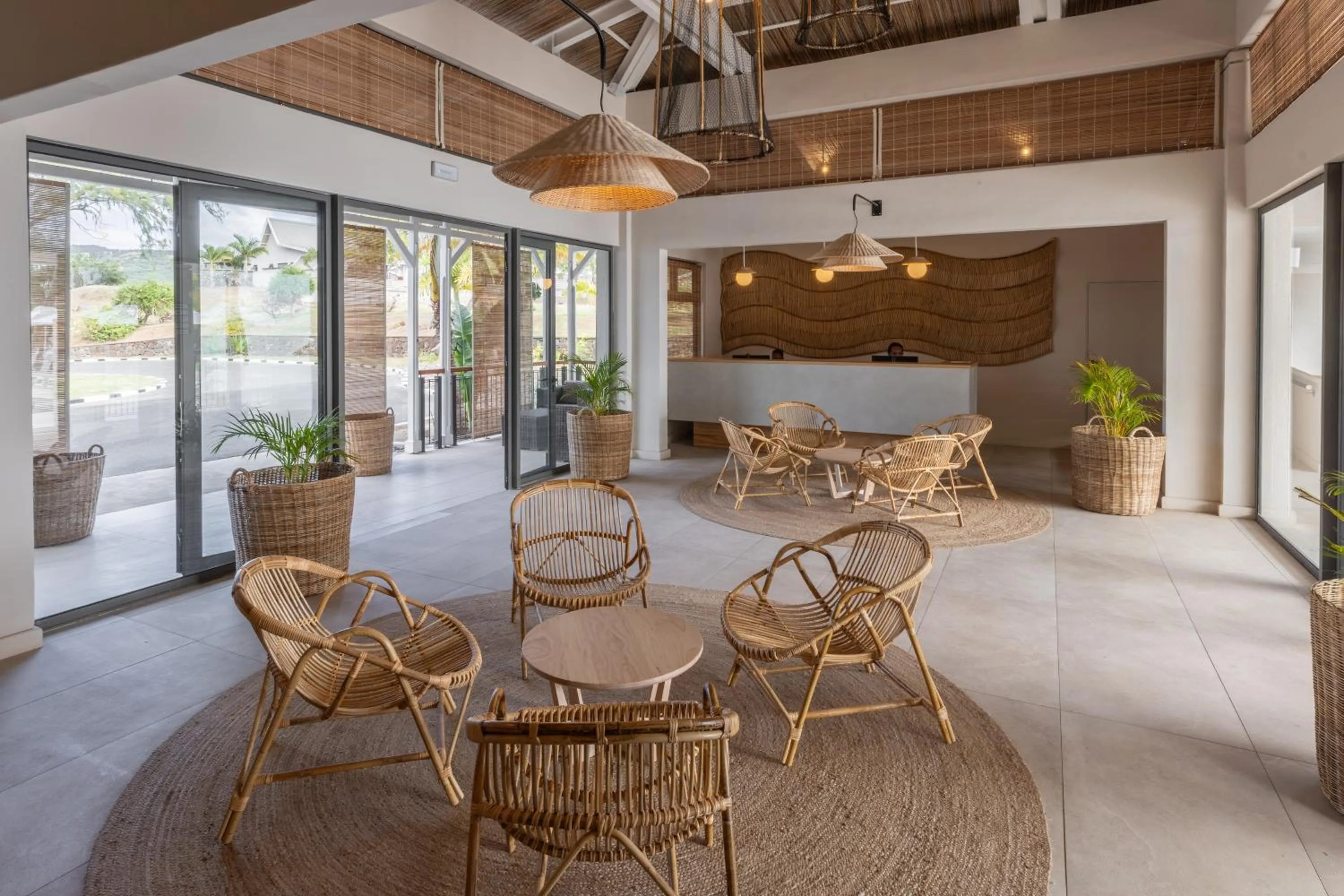 Patio in Cotton Bay Resort & Spa