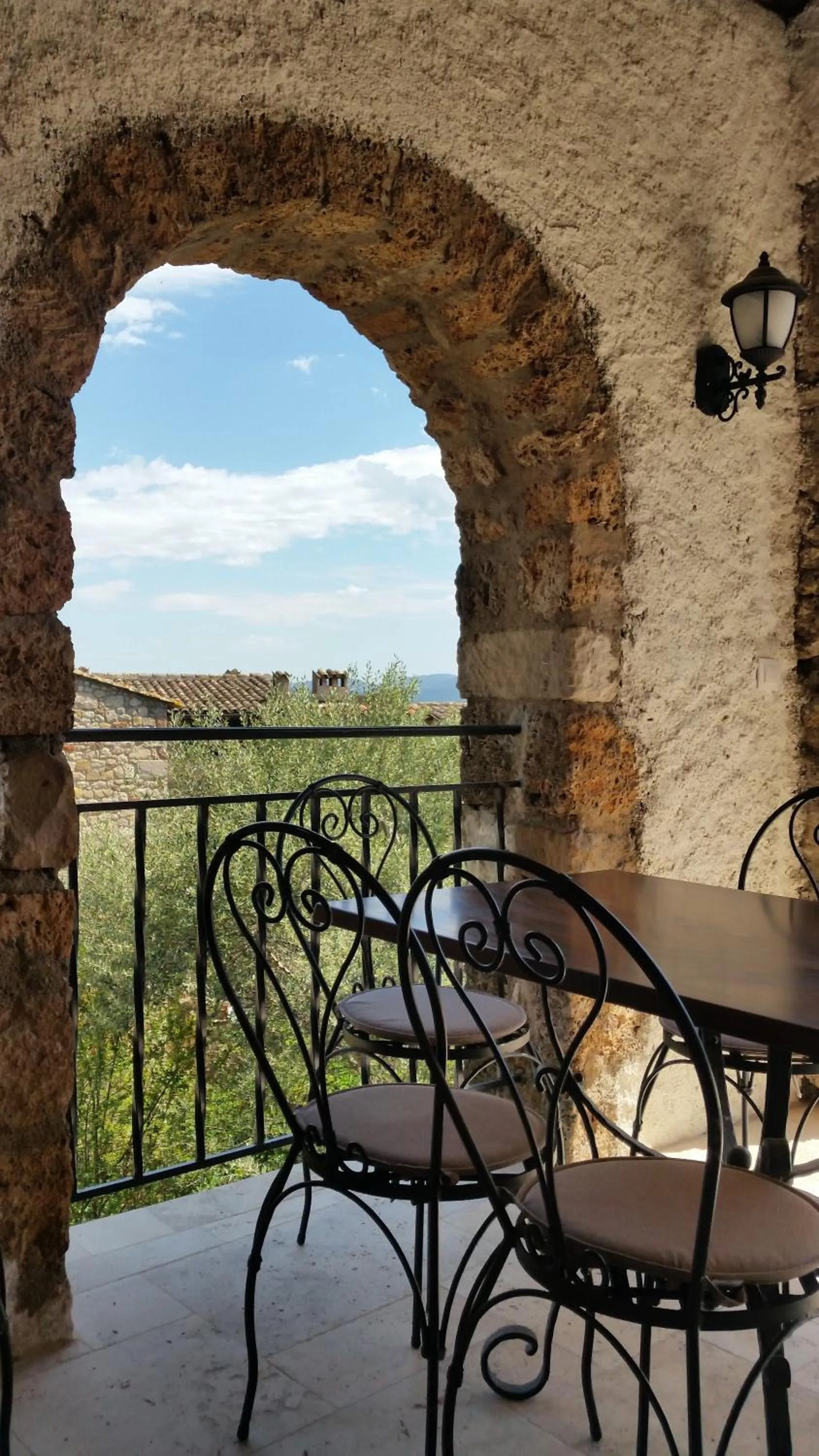 Balcony/Terrace in Villa Arca