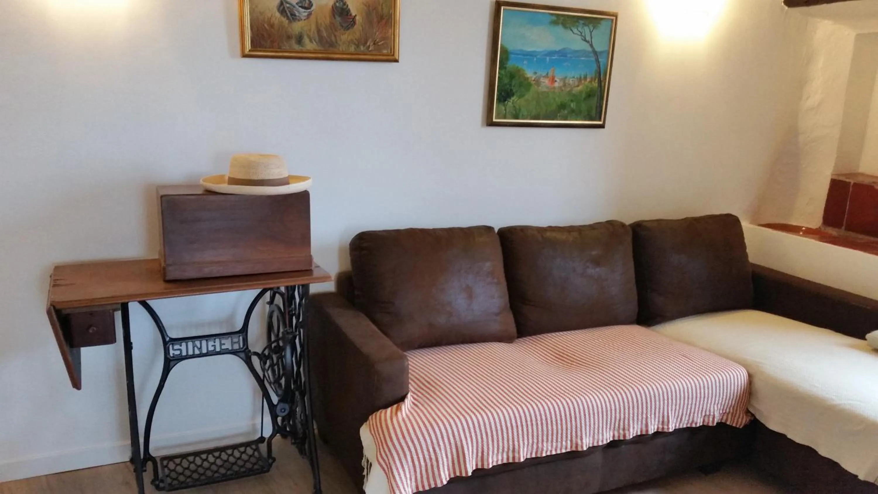 Living room in Villa Arca