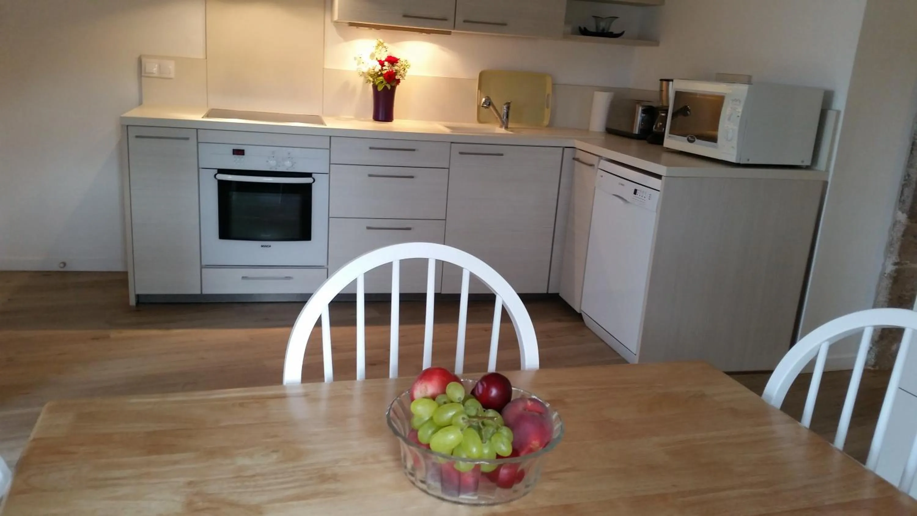 Kitchen or kitchenette in Villa Arca