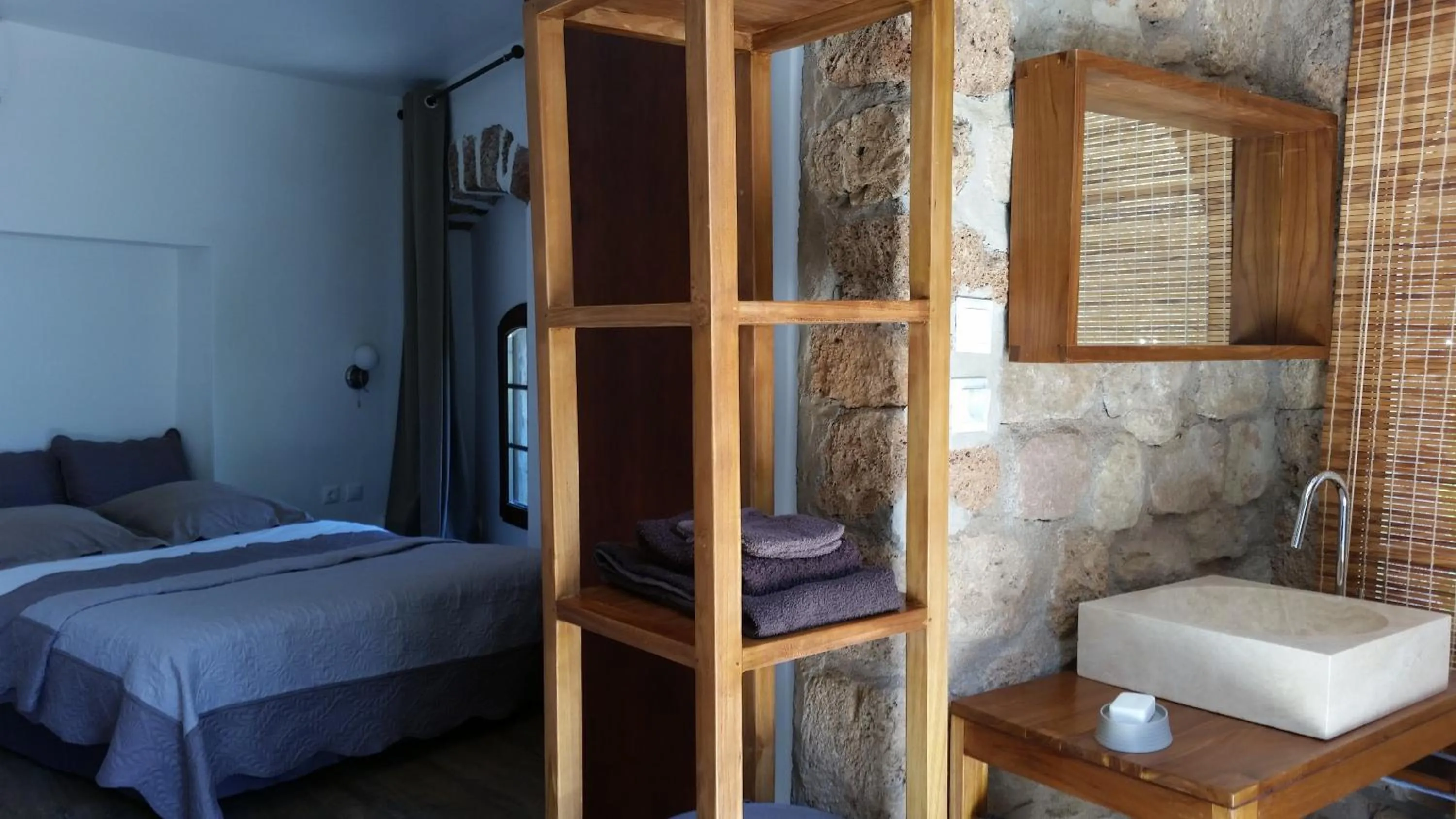 Bedroom, Bed in Villa Arca