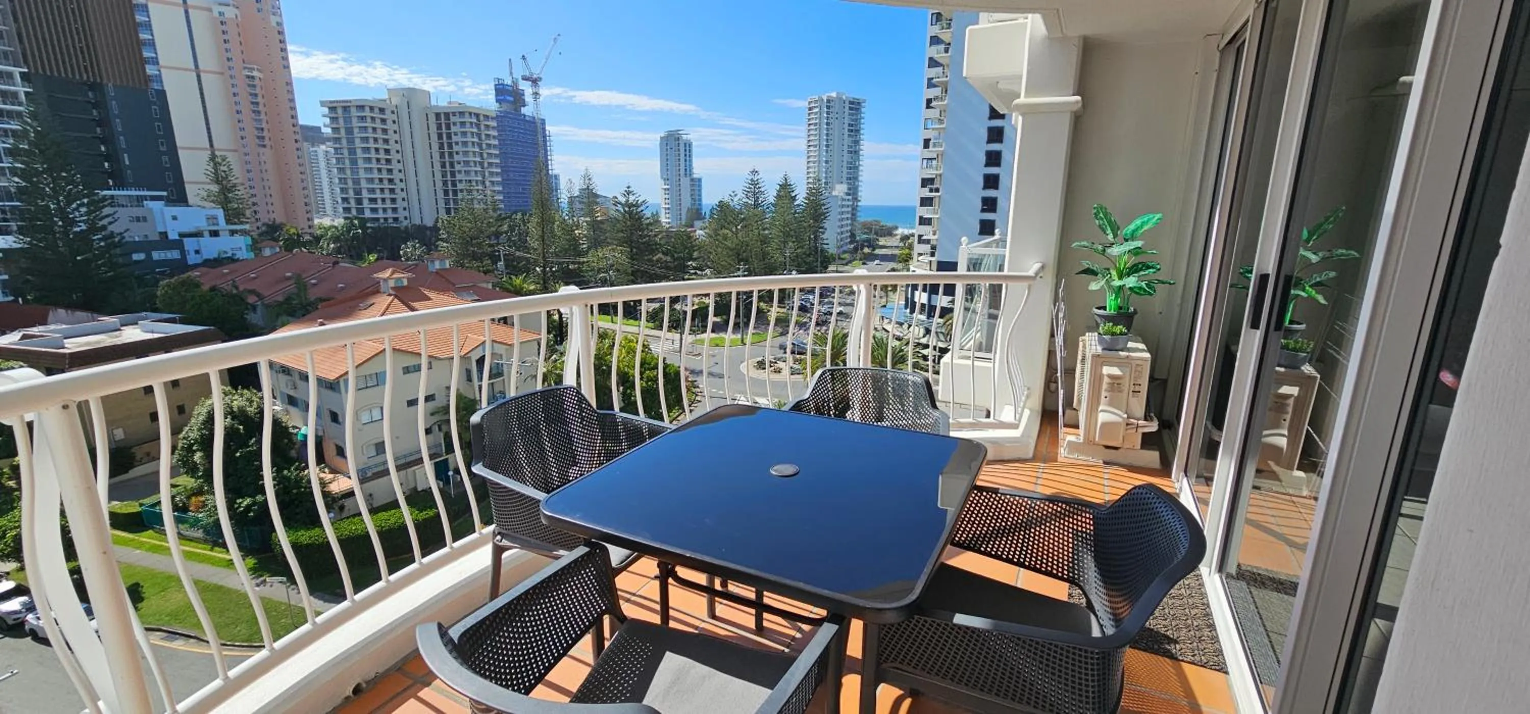 Balcony/Terrace in Broadbeach Holiday Apartments