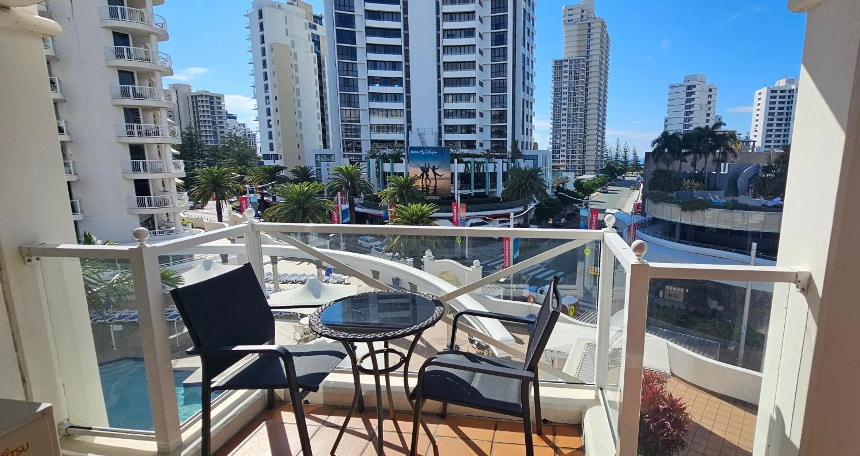 Balcony/Terrace in Broadbeach Holiday Apartments