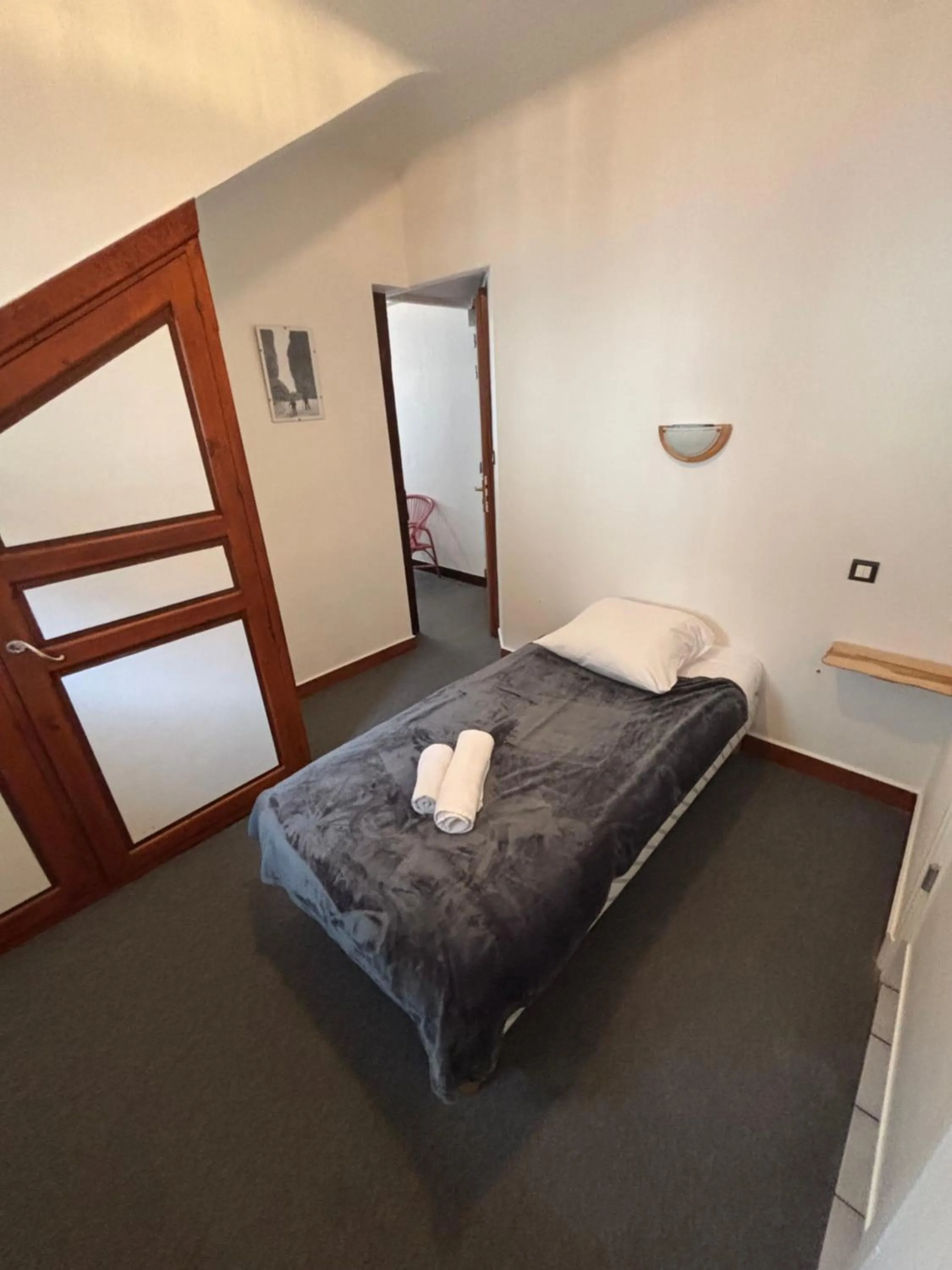 Bed in Hotel le Taillon