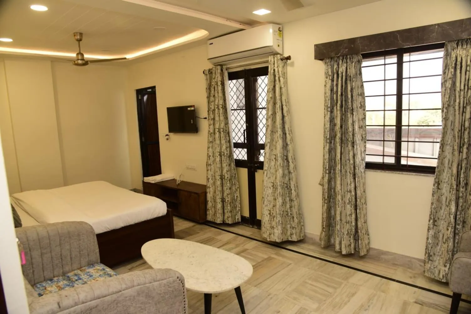 Bed in Holiday Out Hotel