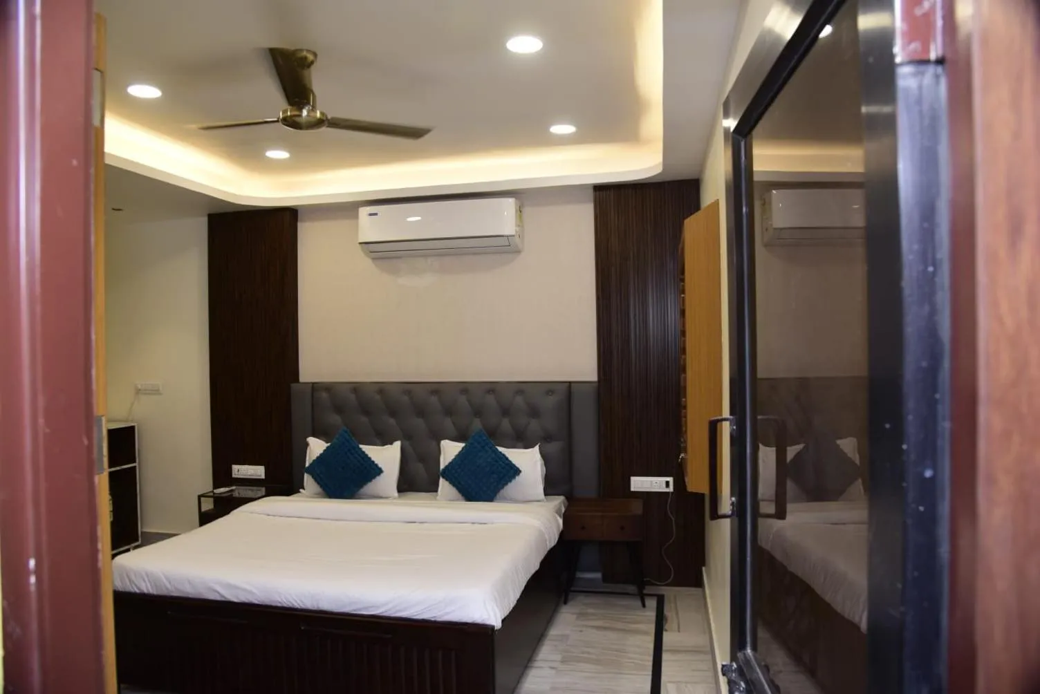 Bed in Holiday Out Hotel