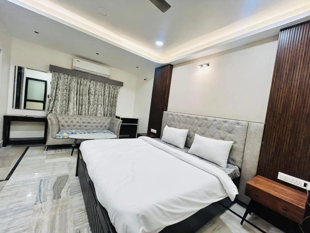 Bed in Holiday Out Hotel