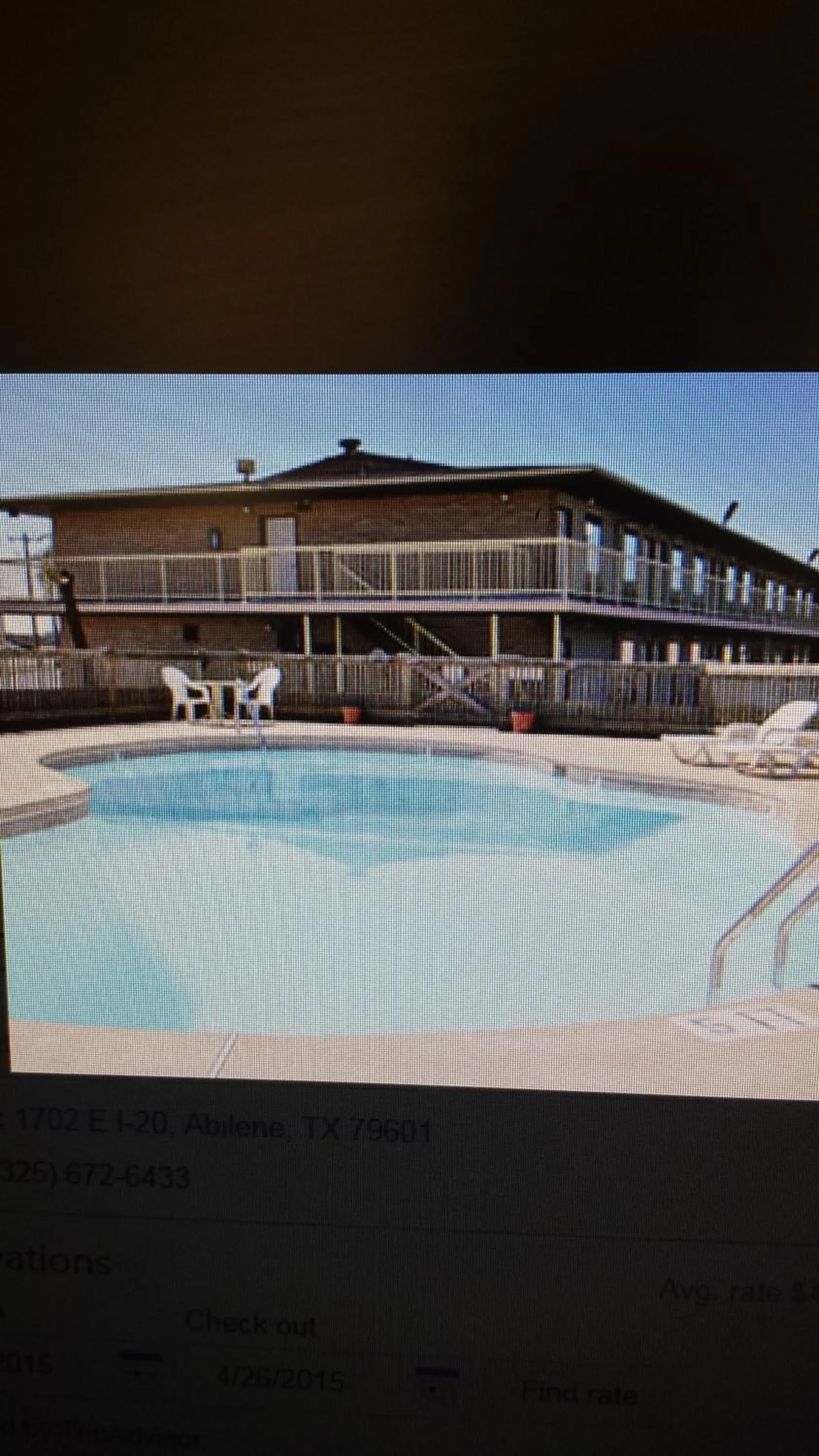 Facade/entrance in Motel 6 Abilene, TX - East