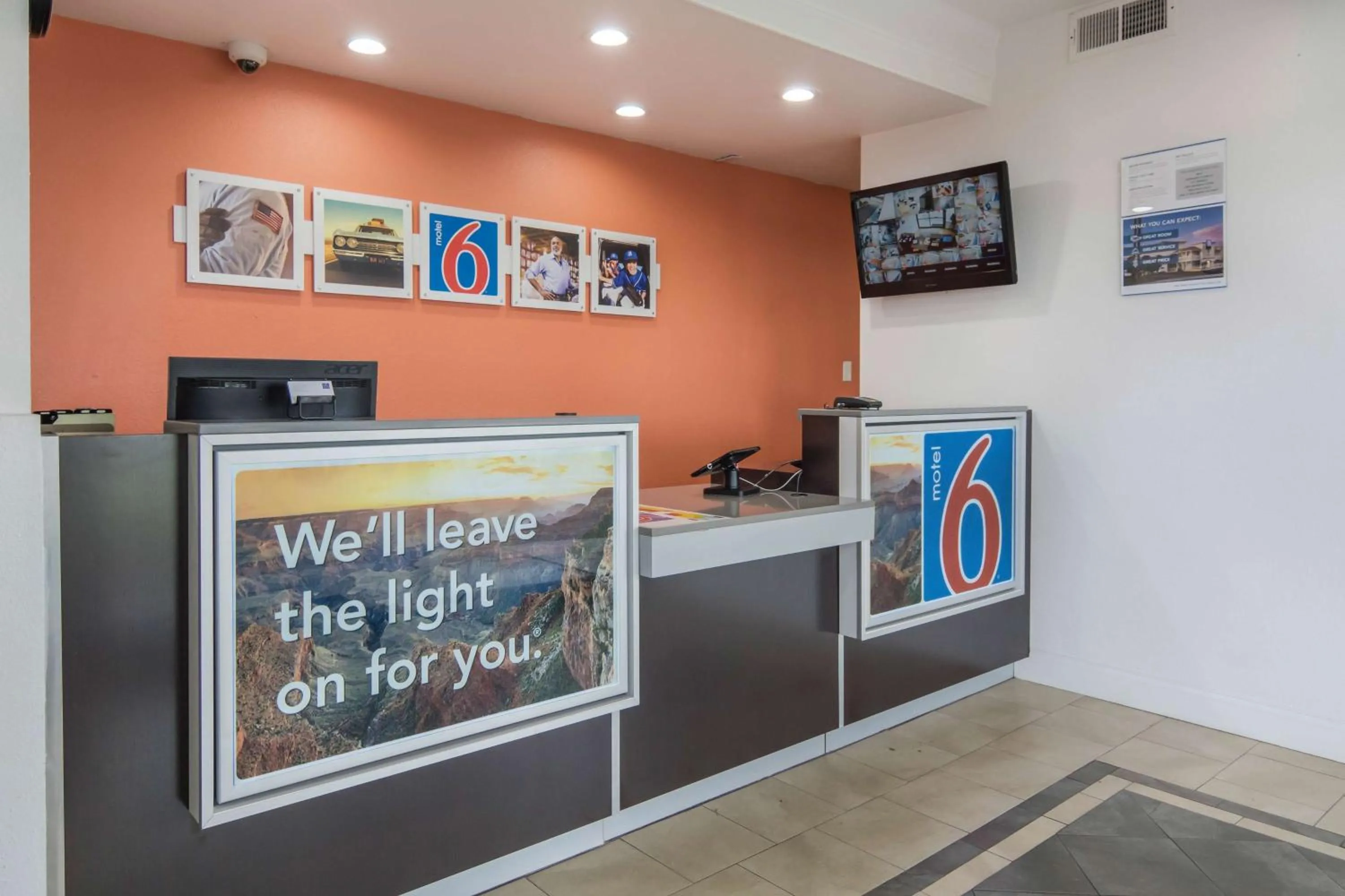 Lobby or reception in Motel 6 Abilene, TX - East
