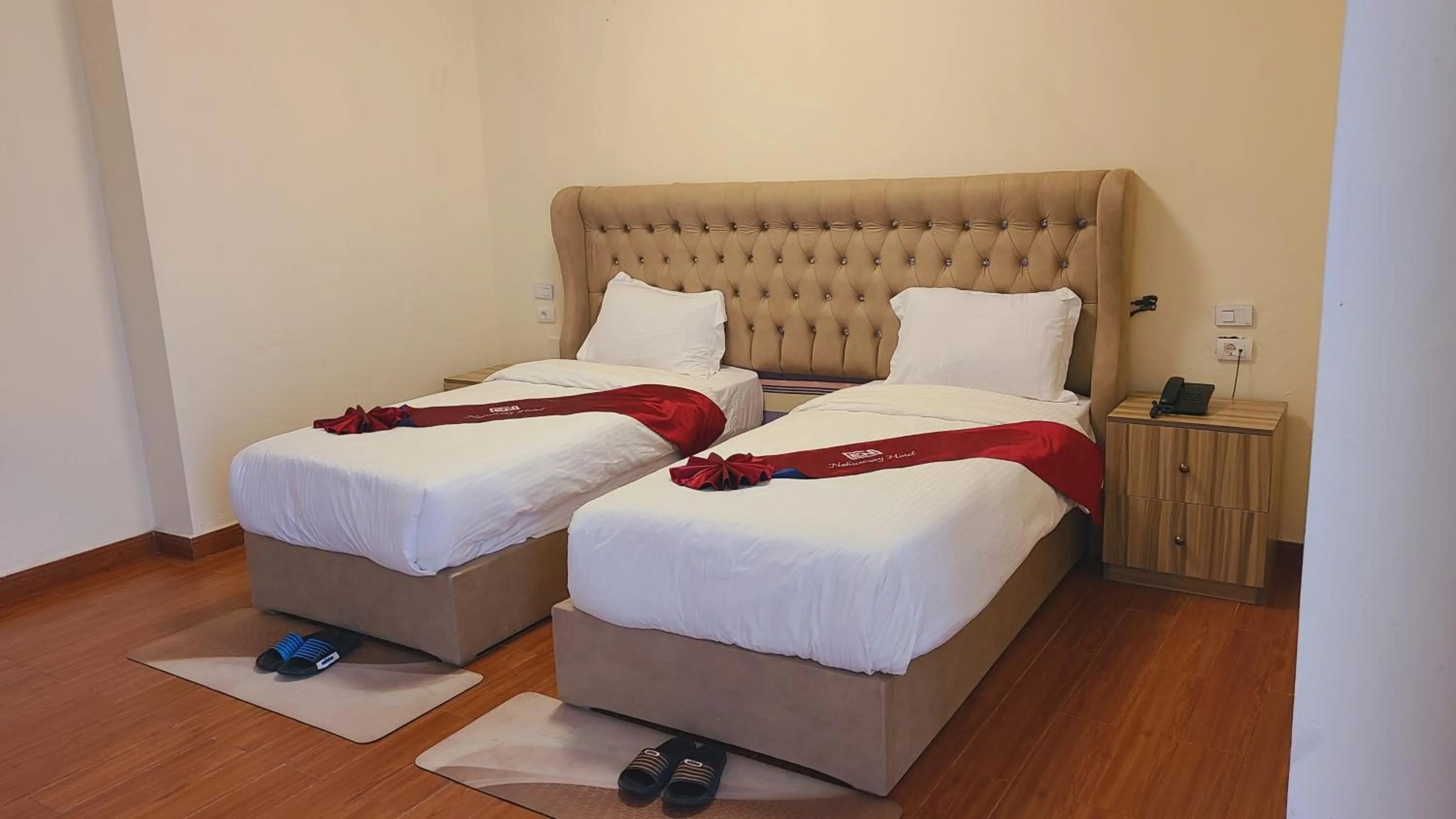 Bed in Nahusenay hotel