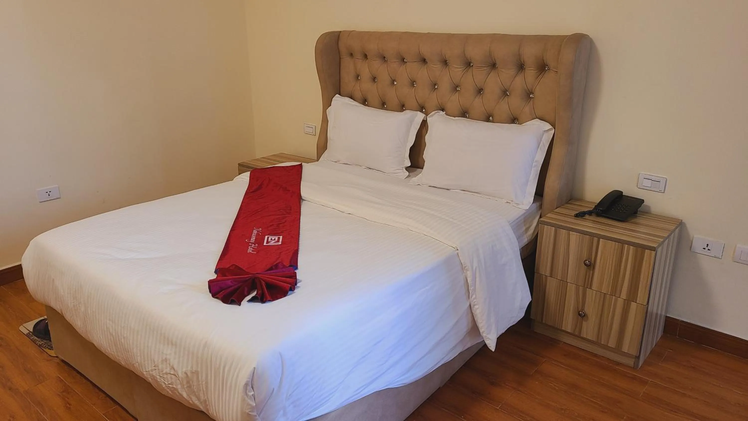 Bed in Nahusenay hotel