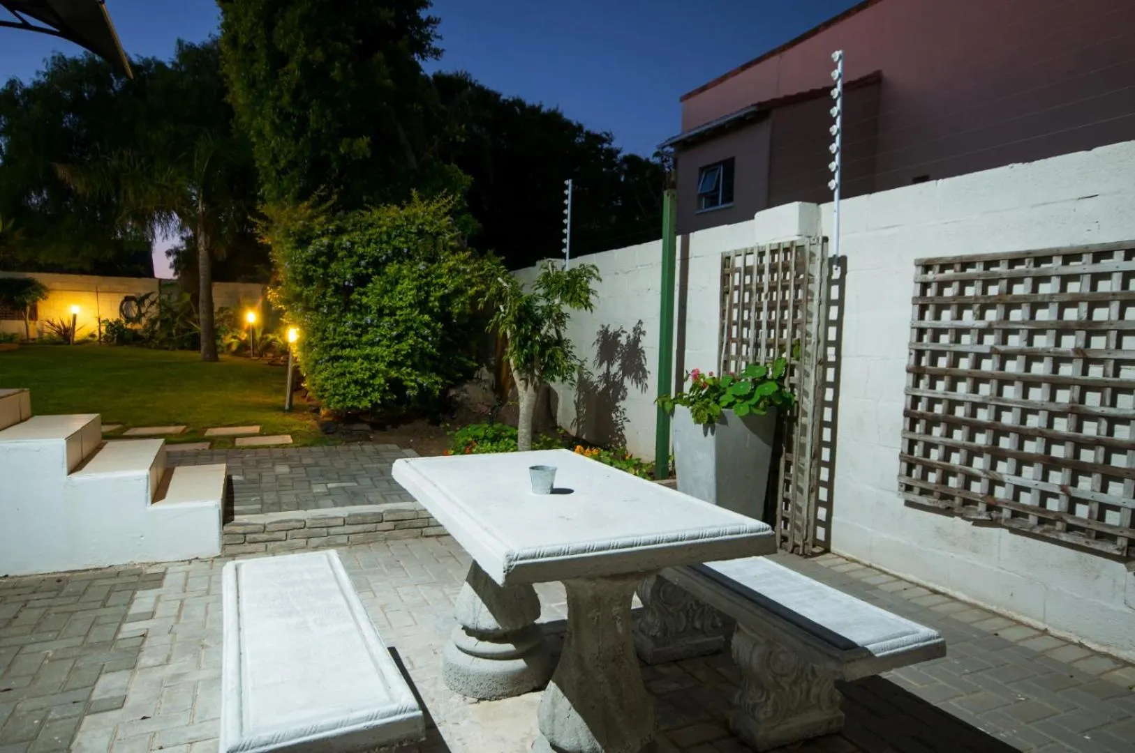 Garden in Millard Crescent Guest House