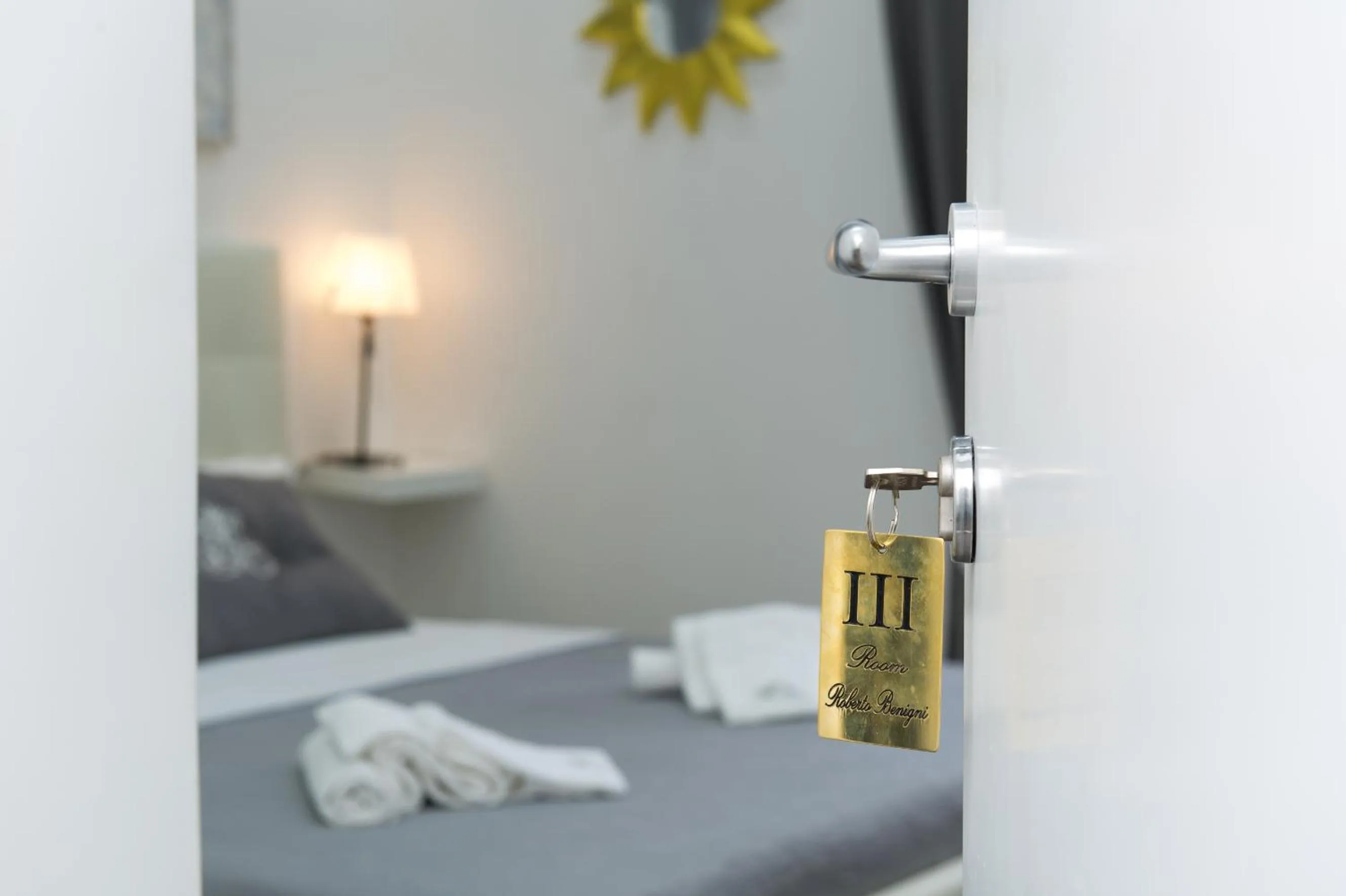 Text overlay, Bed in Nido all'Aventino