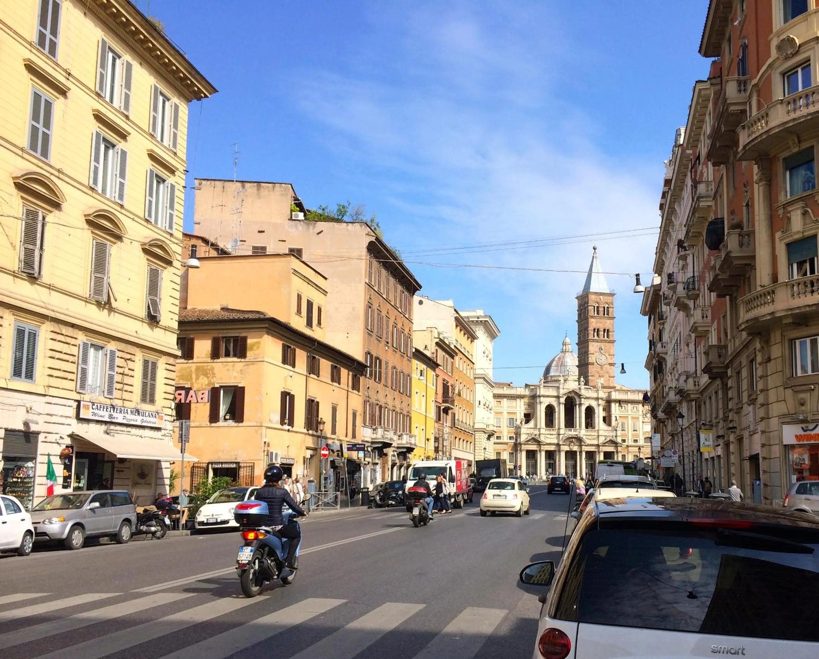 City view in Nido all'Aventino