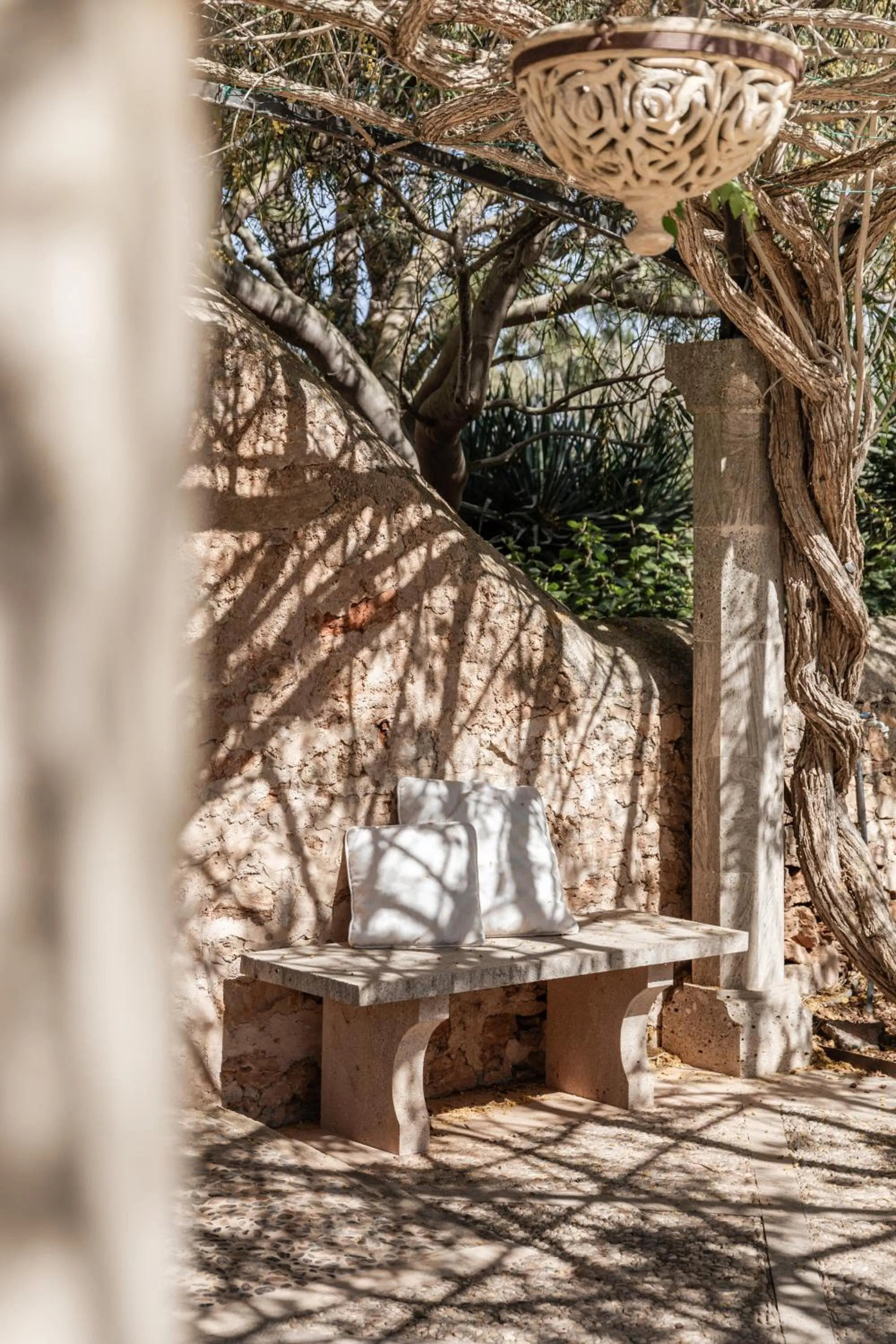 Patio in Cal Reiet Holistic Retreat