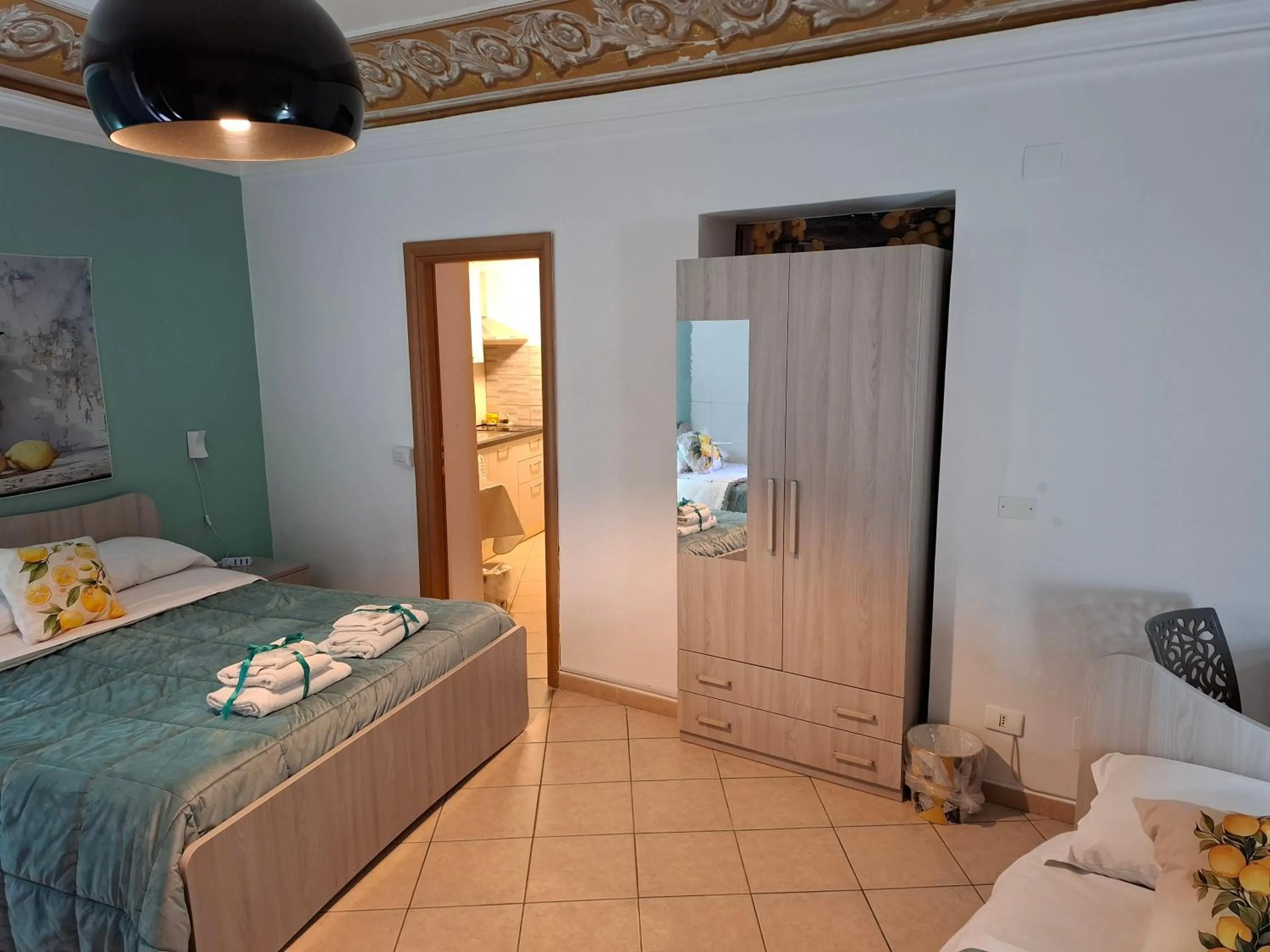 Bedroom, Bed in Le Lumìe "Bed, Breakfast end Kitchen in the Room"