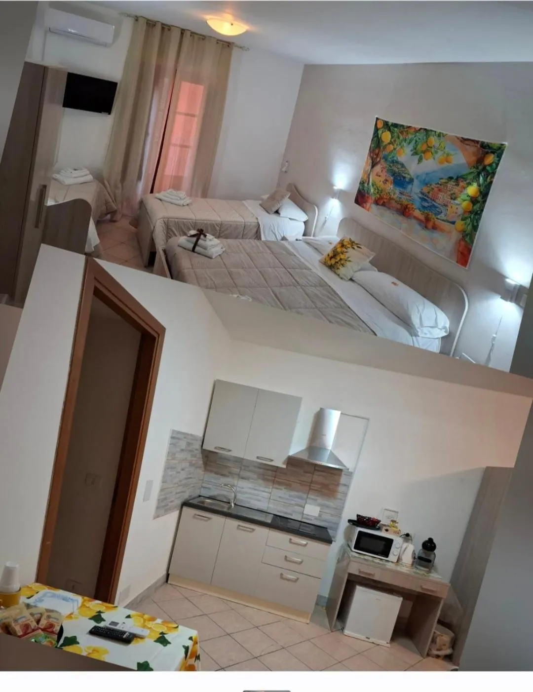 Bedroom, Bed in Le Lumìe "Bed, Breakfast end Kitchen in the Room"