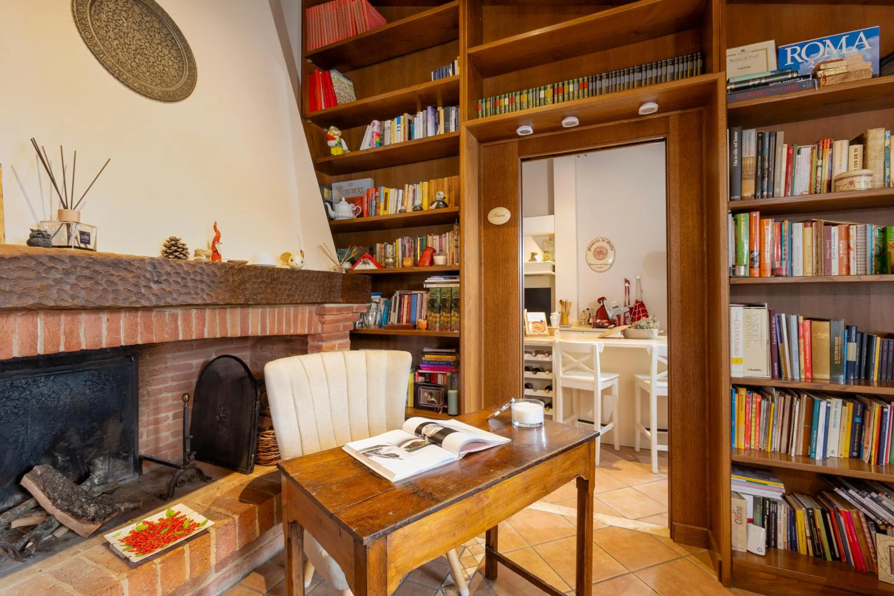 Living room in B&B La Casa di Assunta