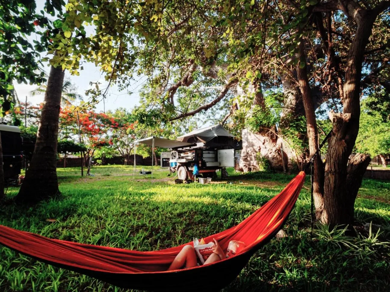 Garden in Baobab Beach Vilanculos
