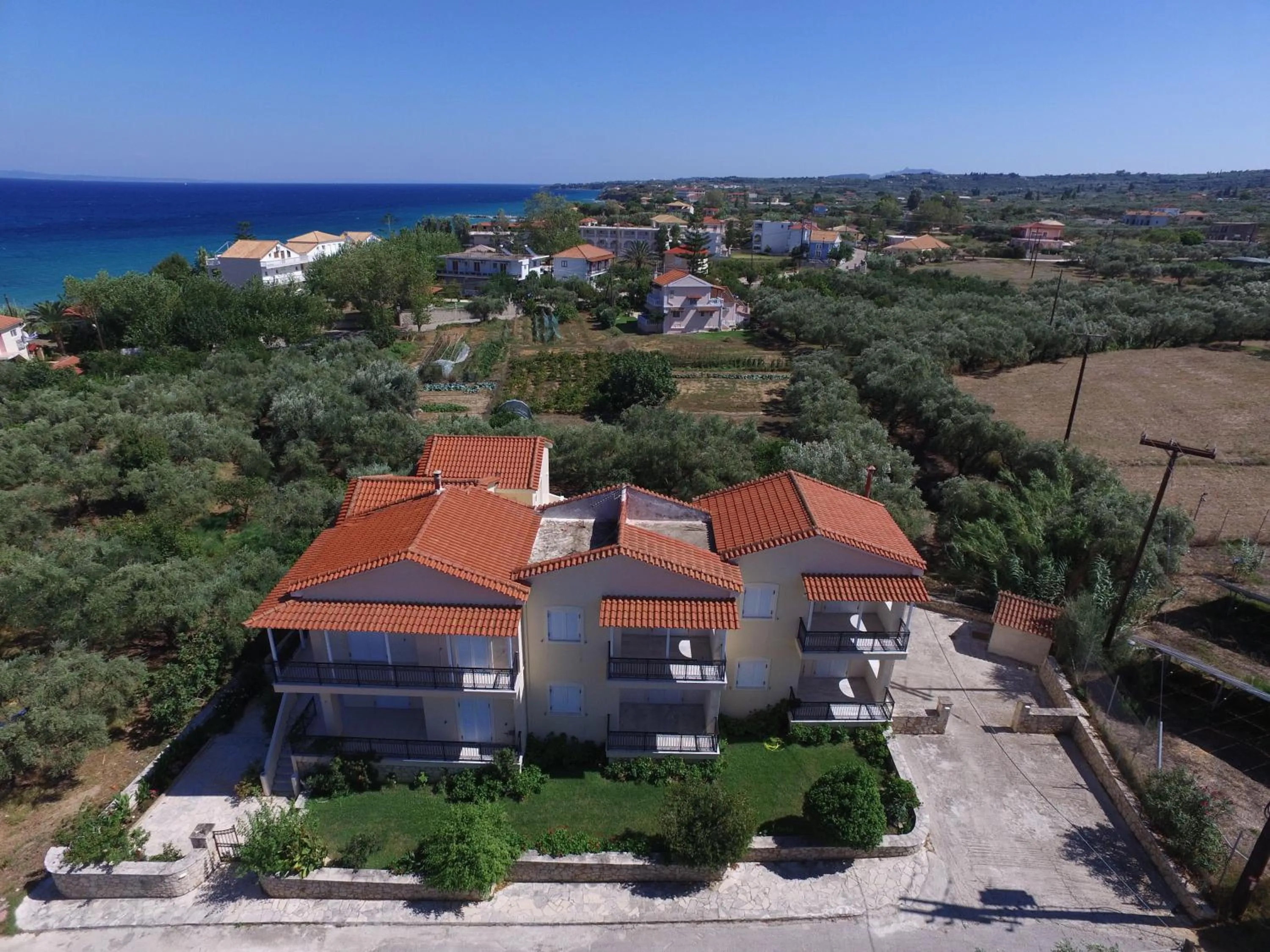 Bird's eye view in Galatea