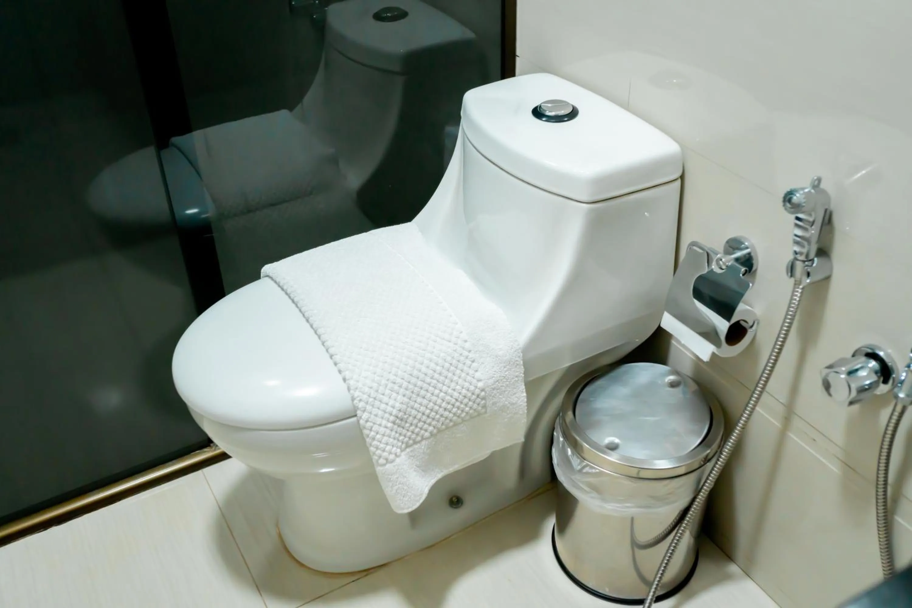 Bathroom in Megal Suites Hotel