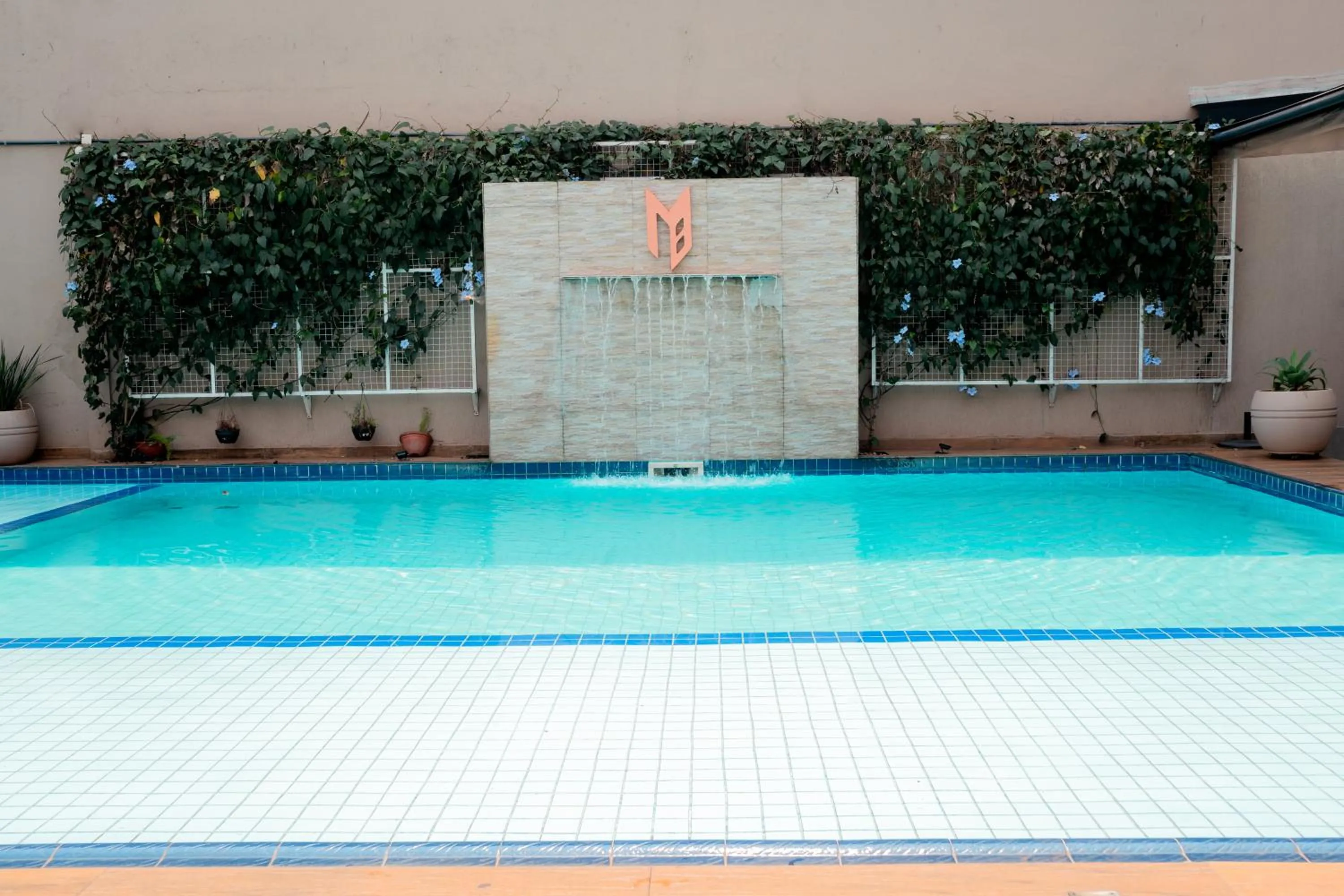 Swimming pool in Megal Suites Hotel