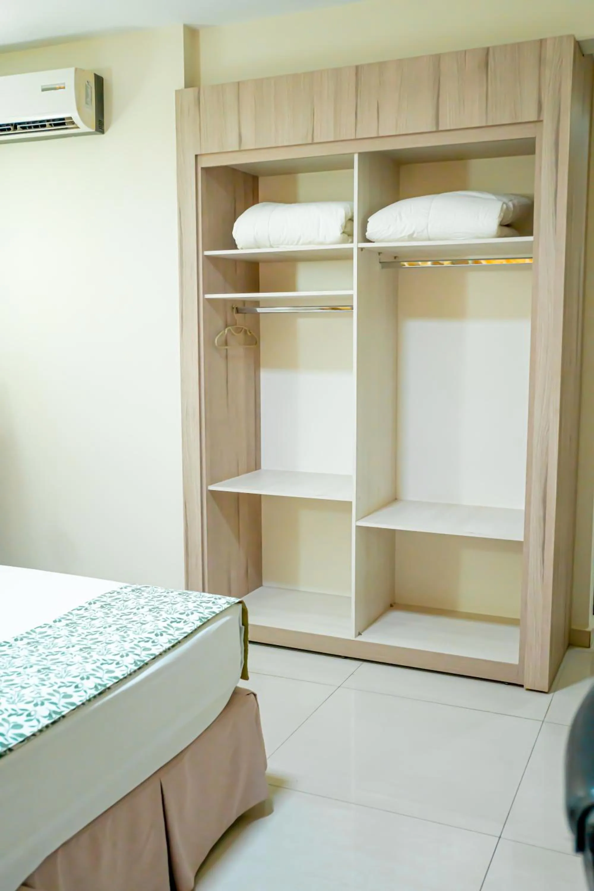 wardrobe in Megal Suites Hotel
