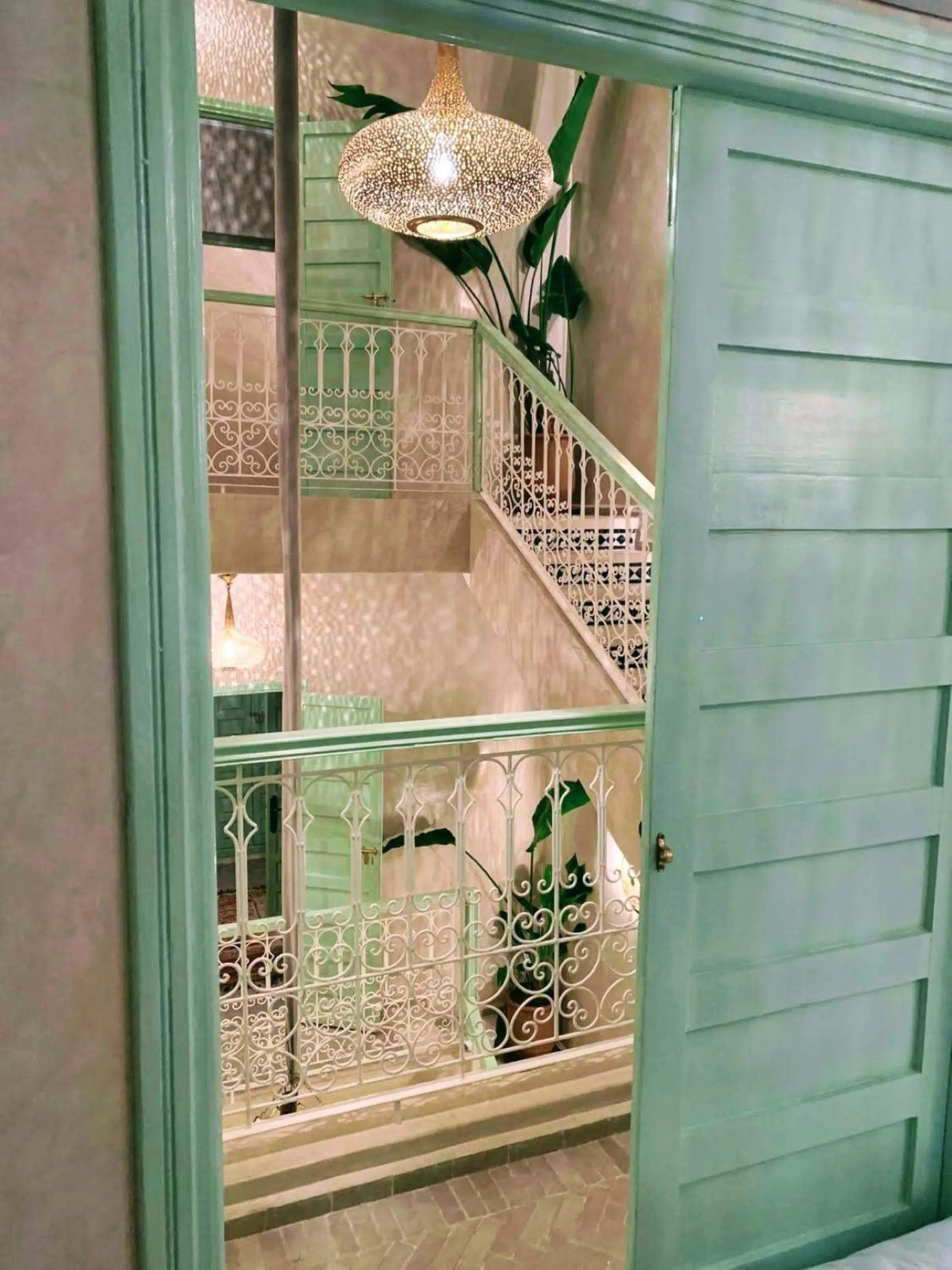 View (from property/room) in Riad with 3 Swimming Pools