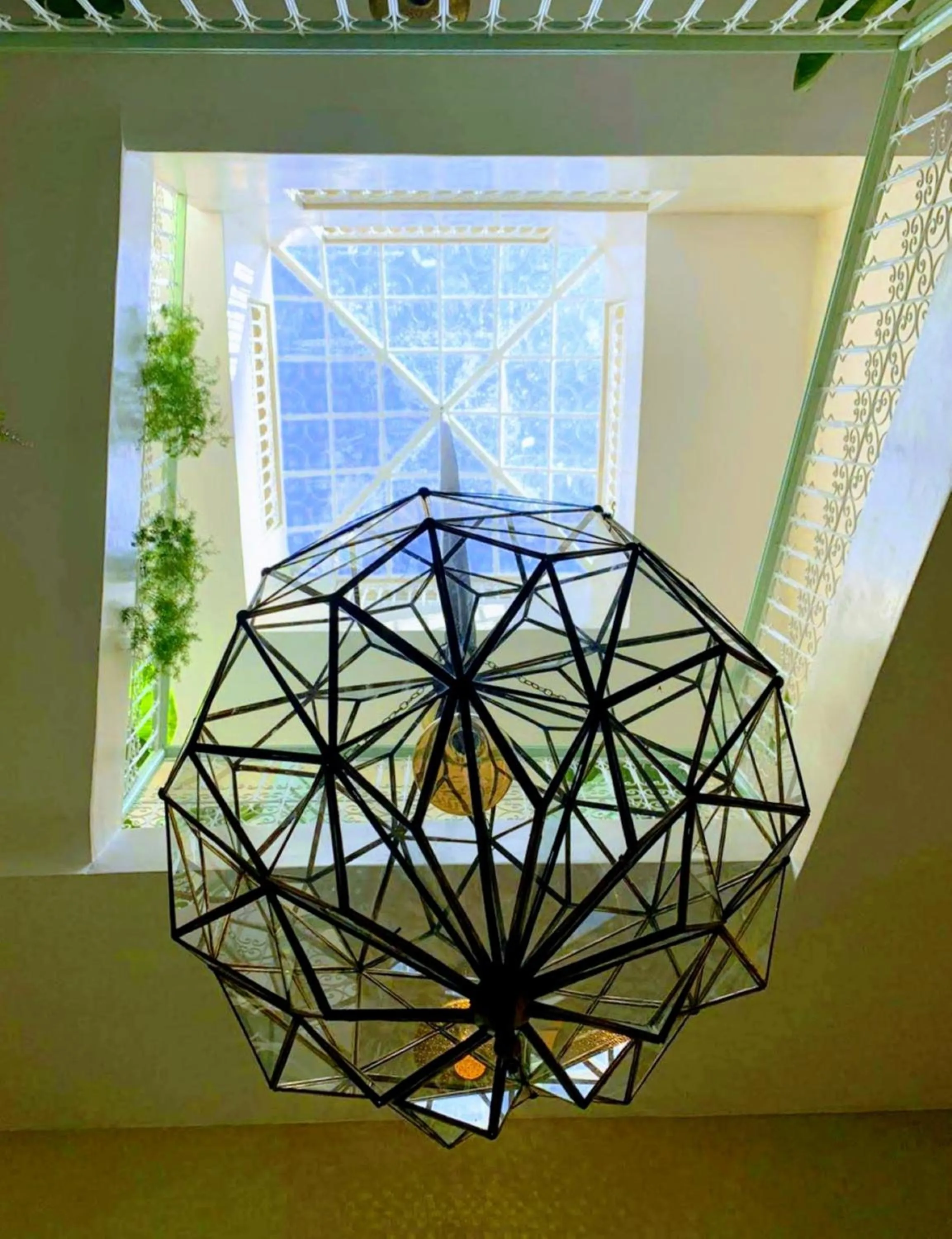 Patio in Riad with 3 Swimming Pools