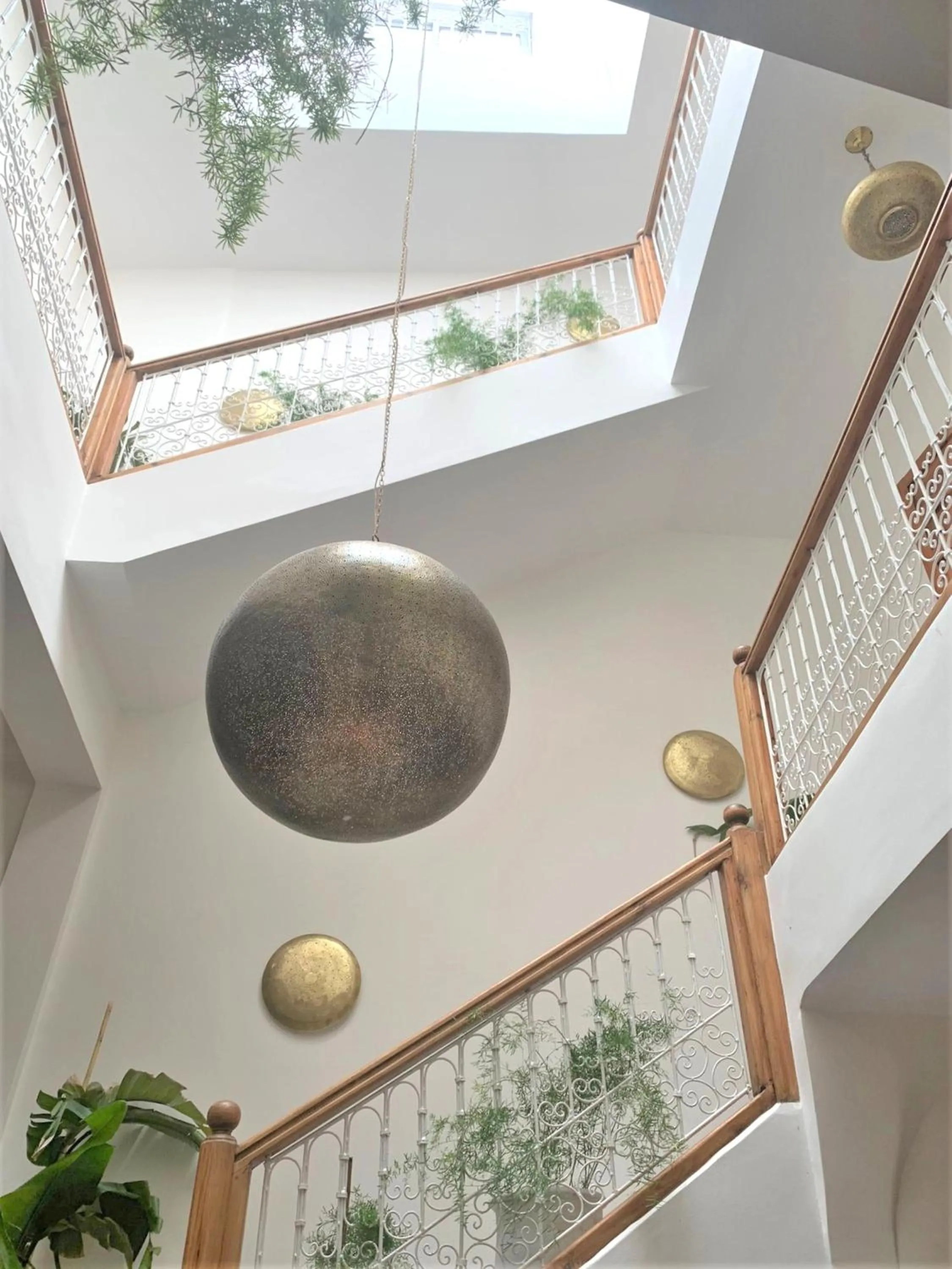 Patio in Riad with 3 Swimming Pools