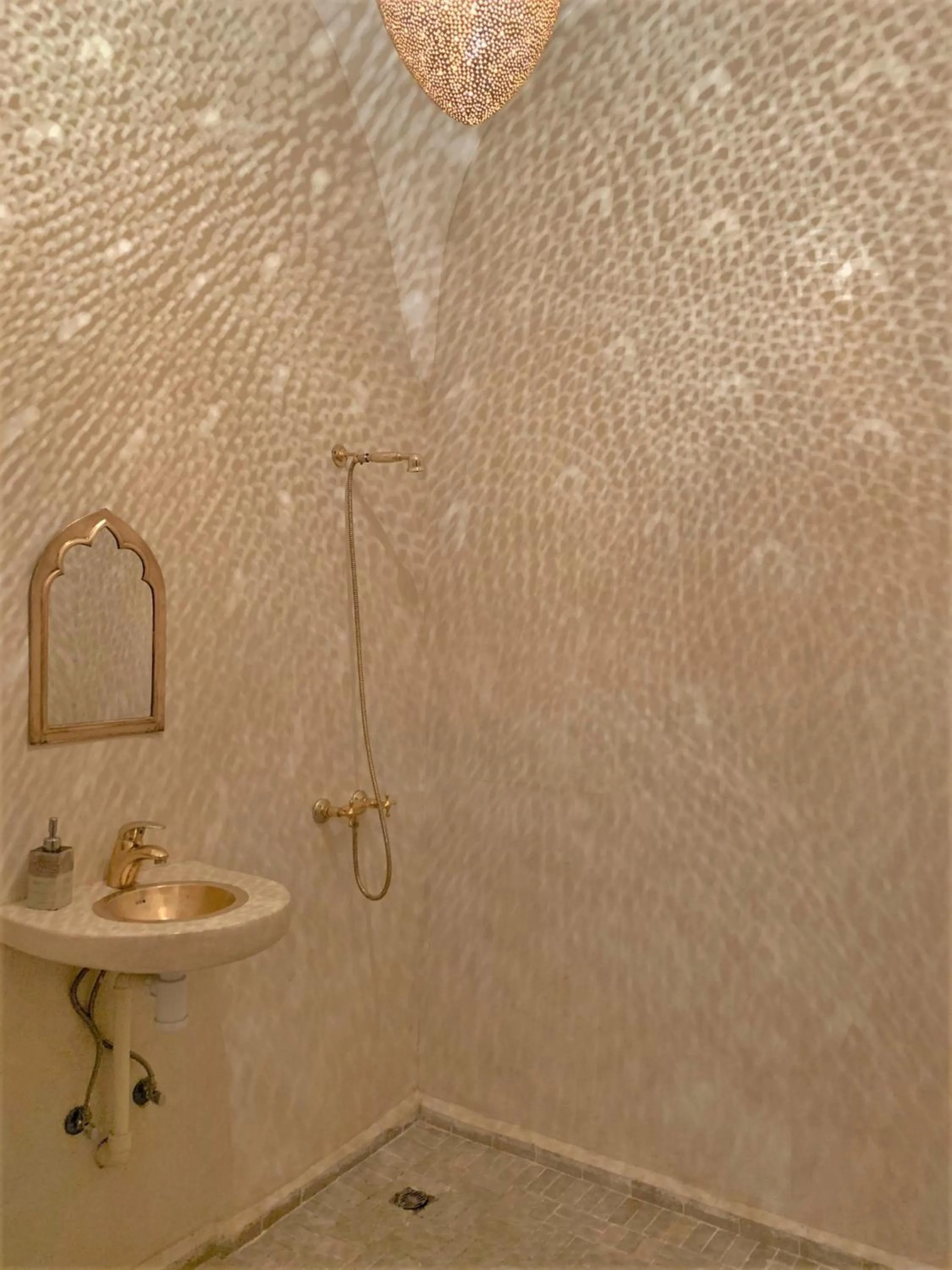 Toilet in Riad with 3 Swimming Pools