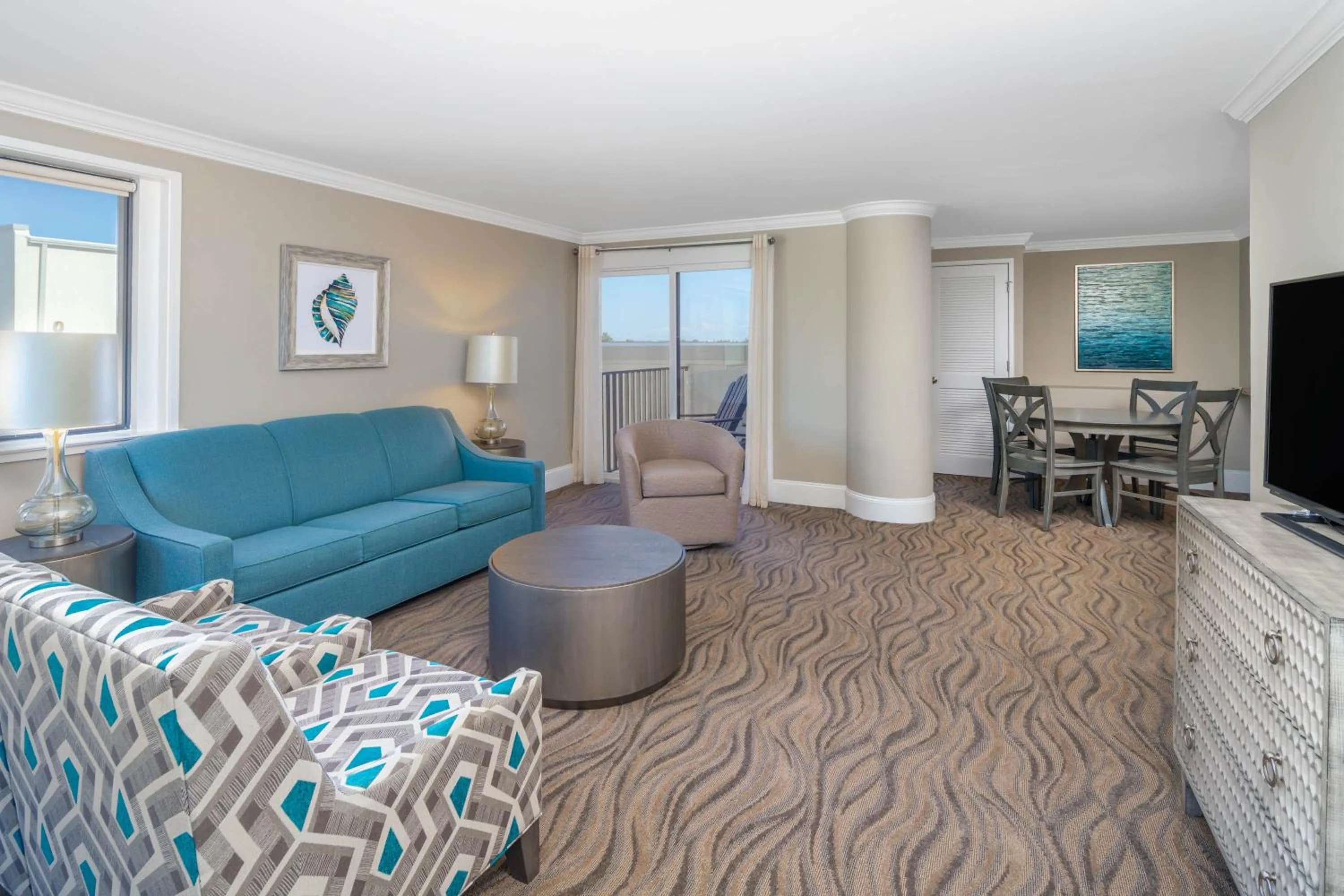 Bedroom in Bask Hotel at Big Rock Landing