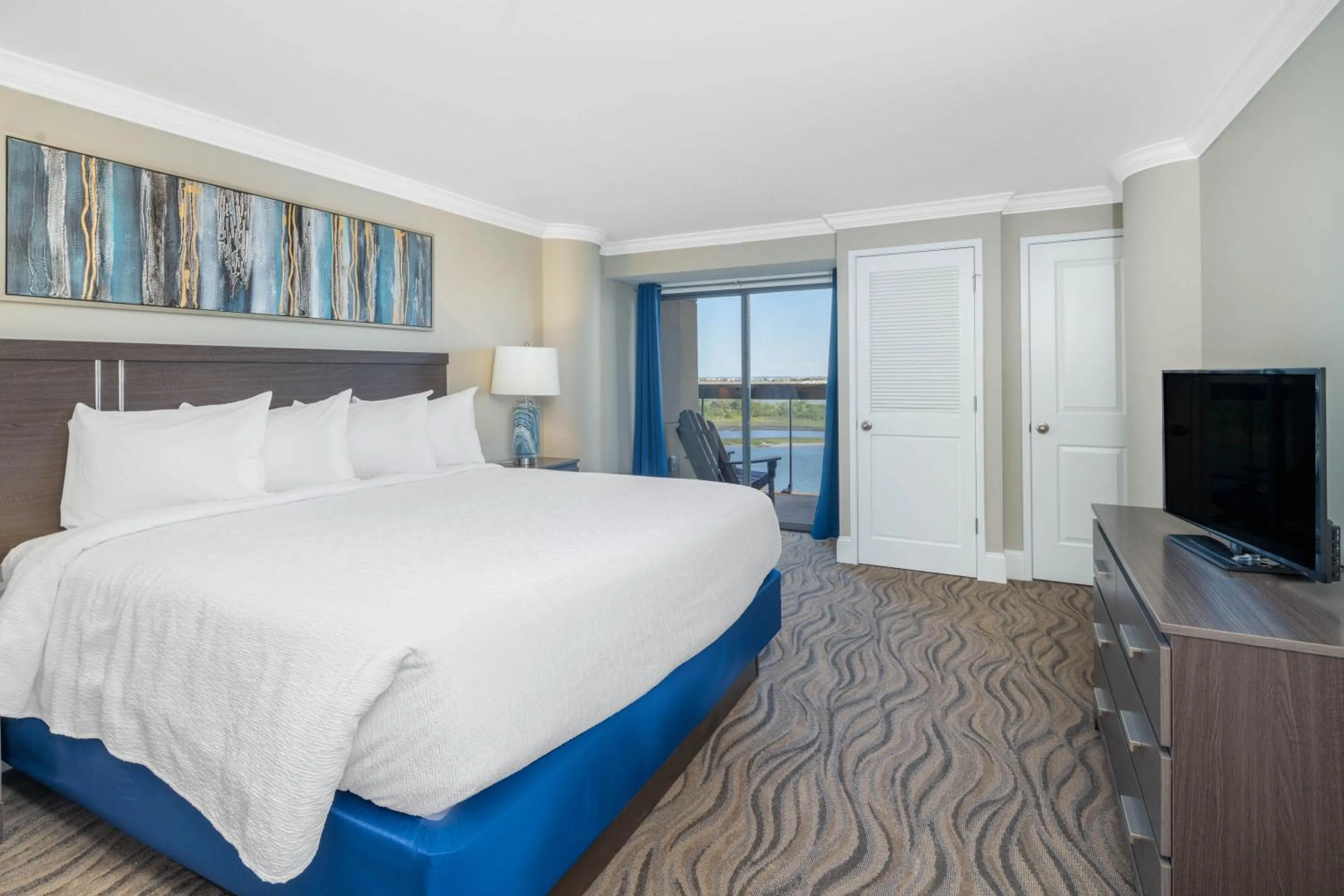 Bedroom, Bed in Bask Hotel at Big Rock Landing