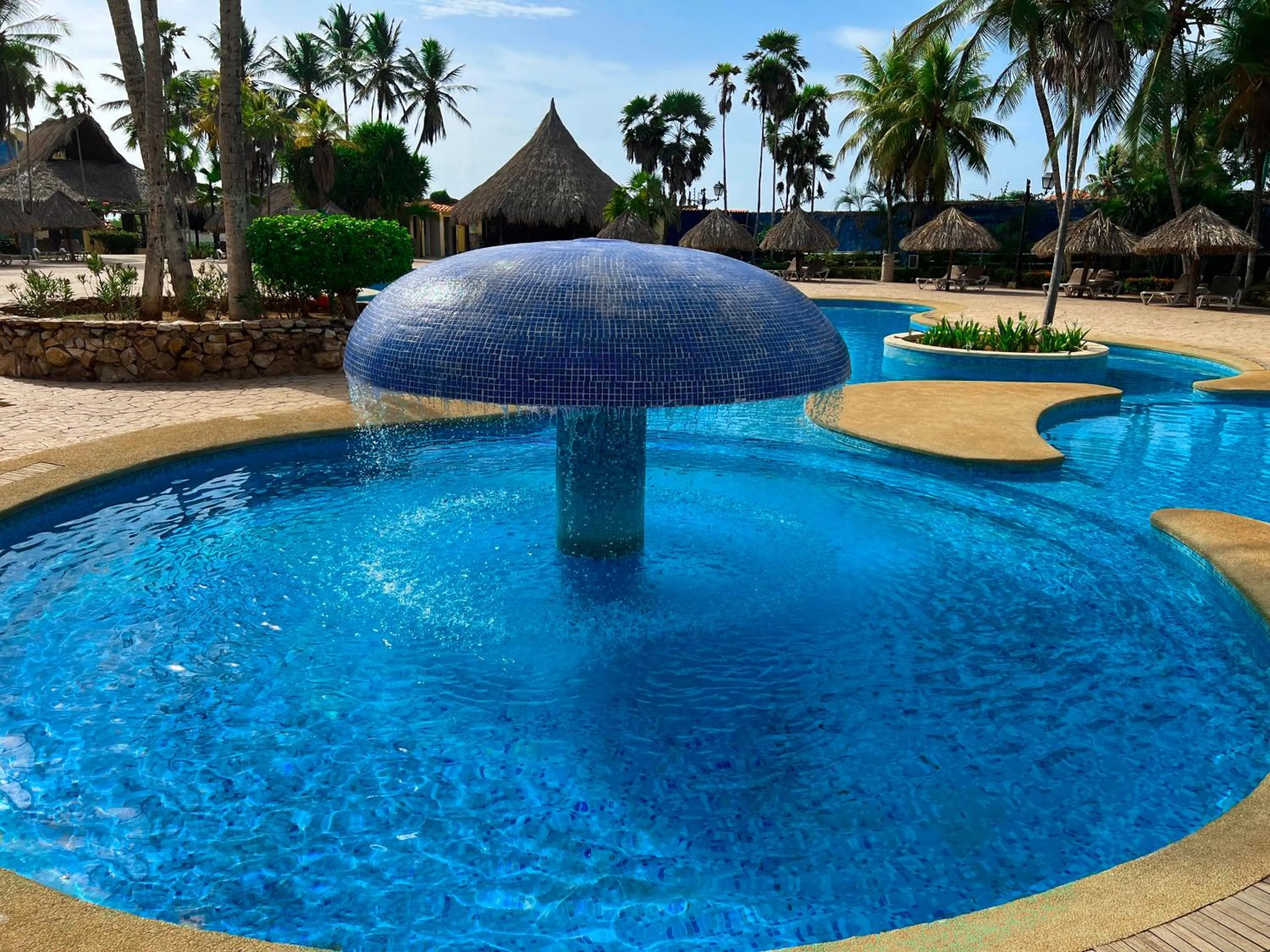 Swimming pool in Hesperia Playa el Agua
