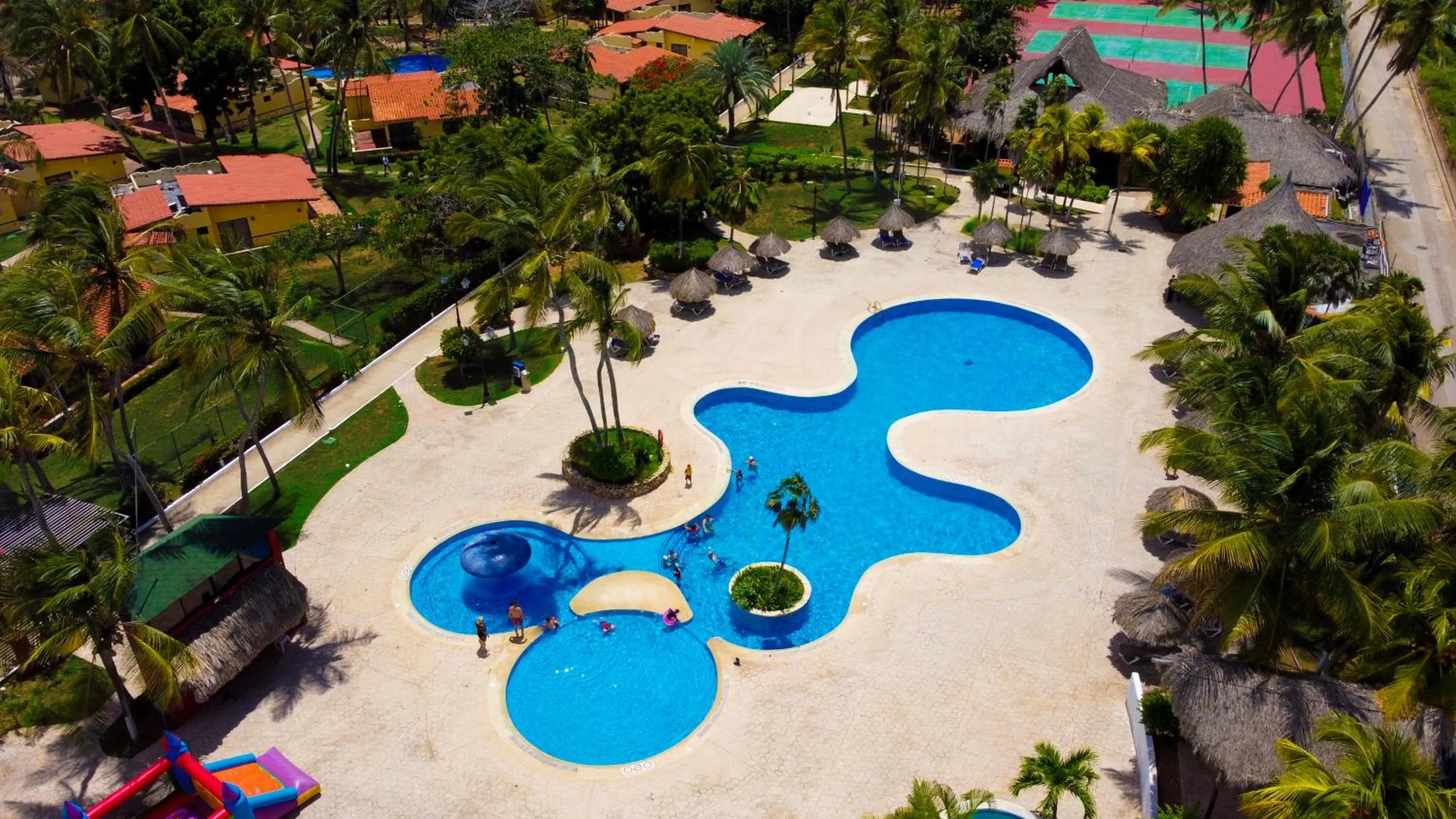 Bird's eye view in Hesperia Playa el Agua