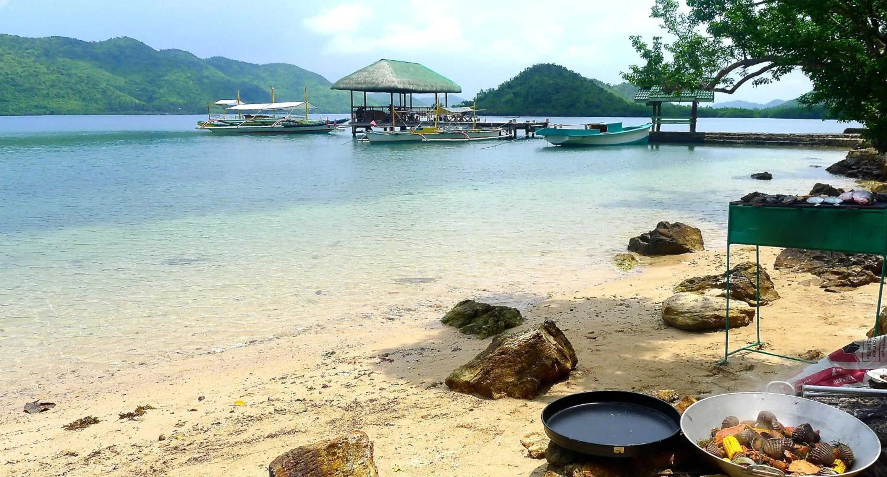 Beach in La Estancia Busuanga