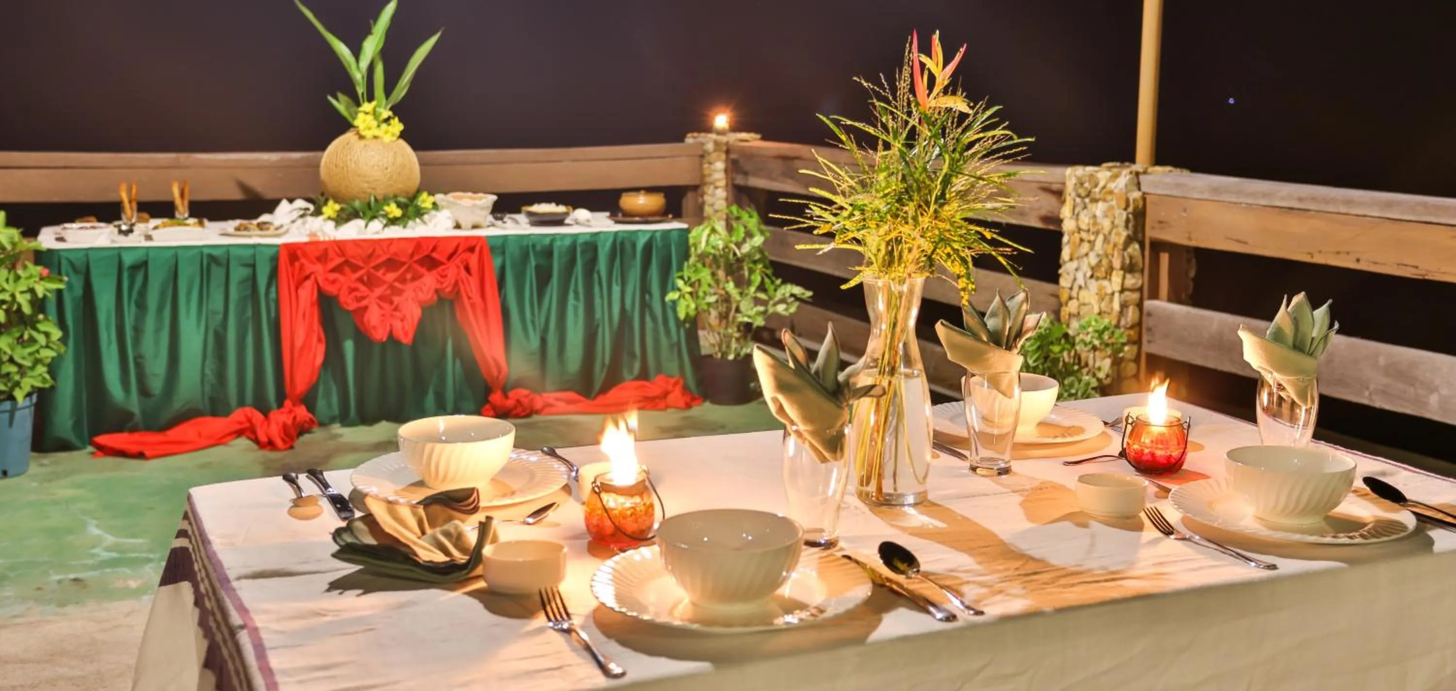 Dinner in La Estancia Busuanga