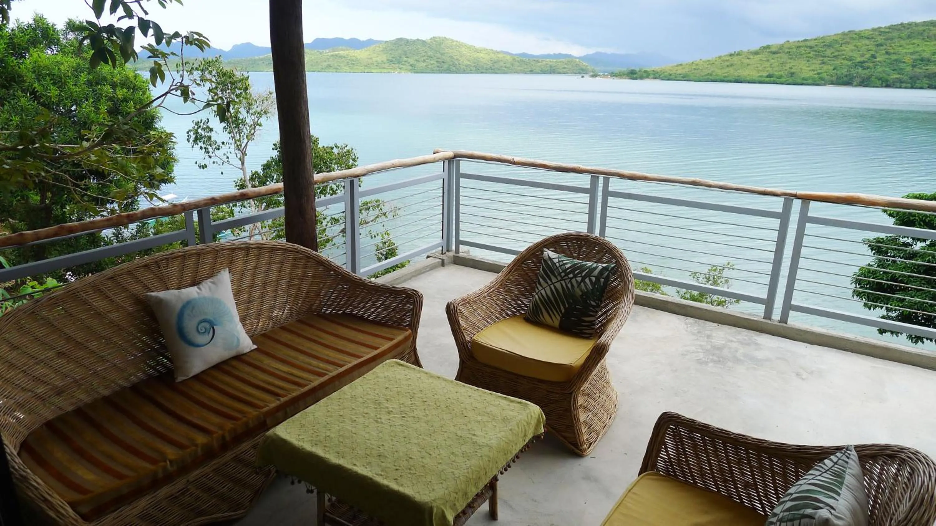 Balcony/Terrace in La Estancia Busuanga