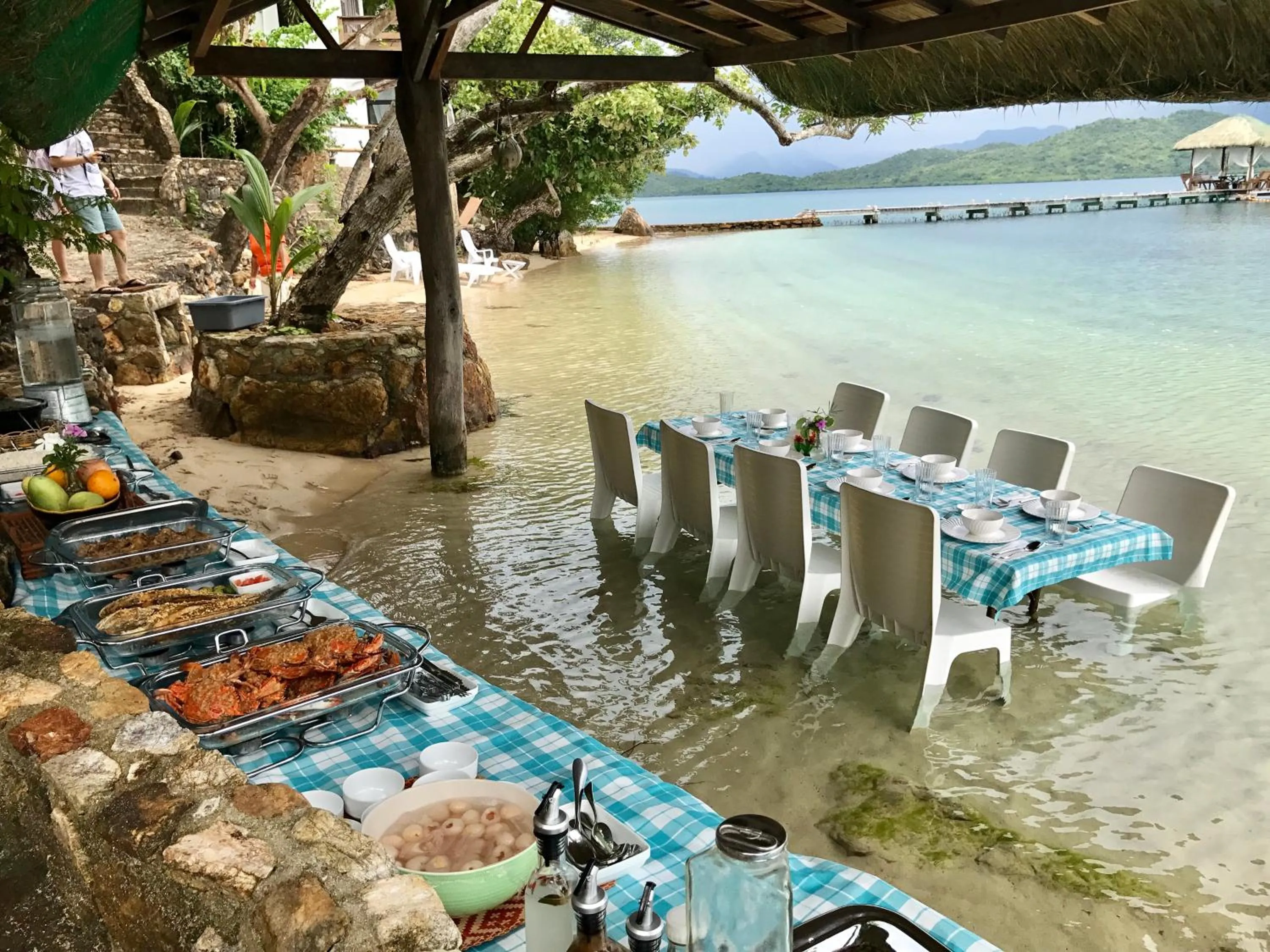 Food and drinks in La Estancia Busuanga