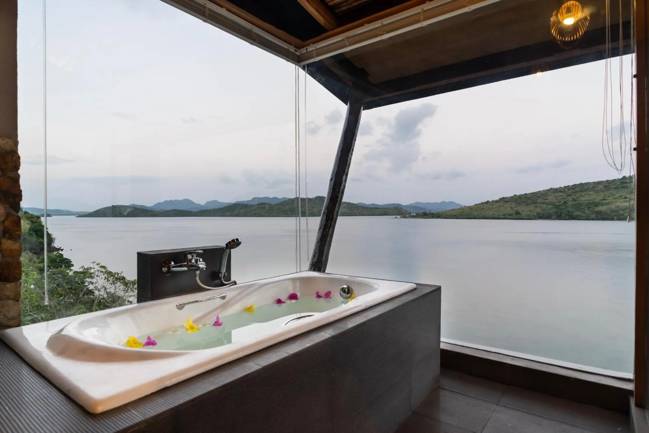 Shower in La Estancia Busuanga