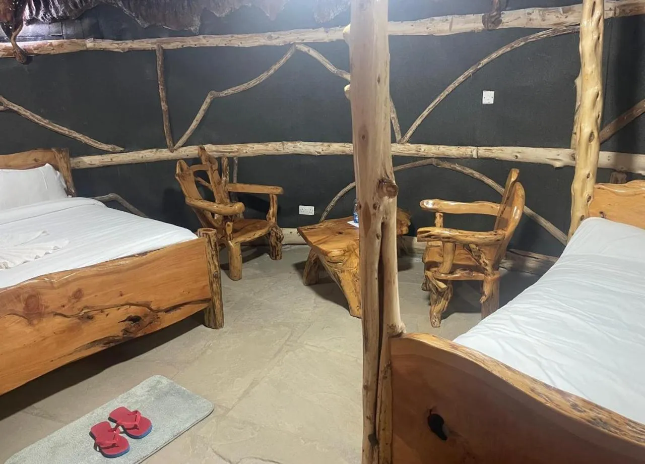 Photo of the whole room, Bed in Enkapune Resort Naivasha
