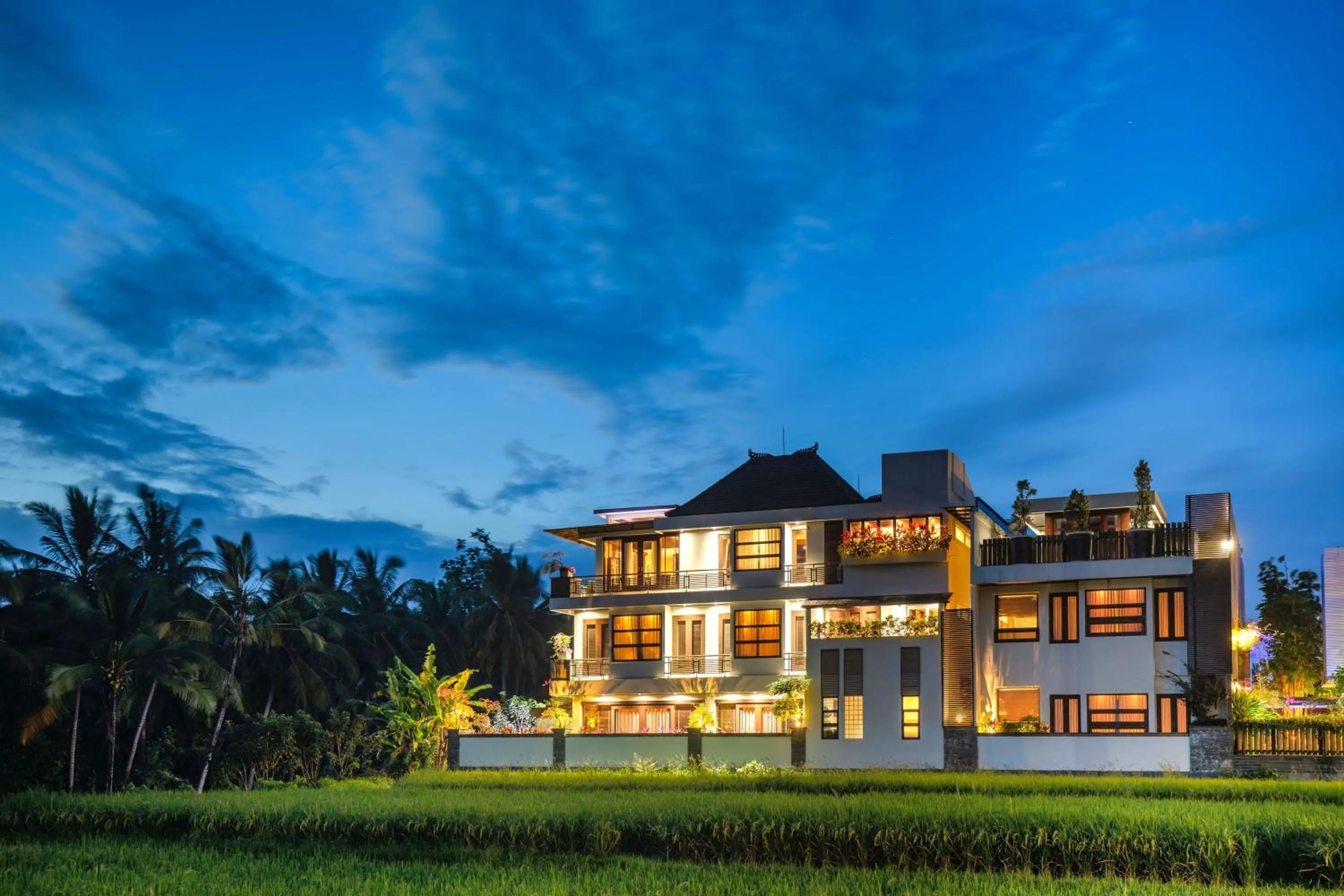 Property building in The LUXE Ubud - a Boutique Hotel