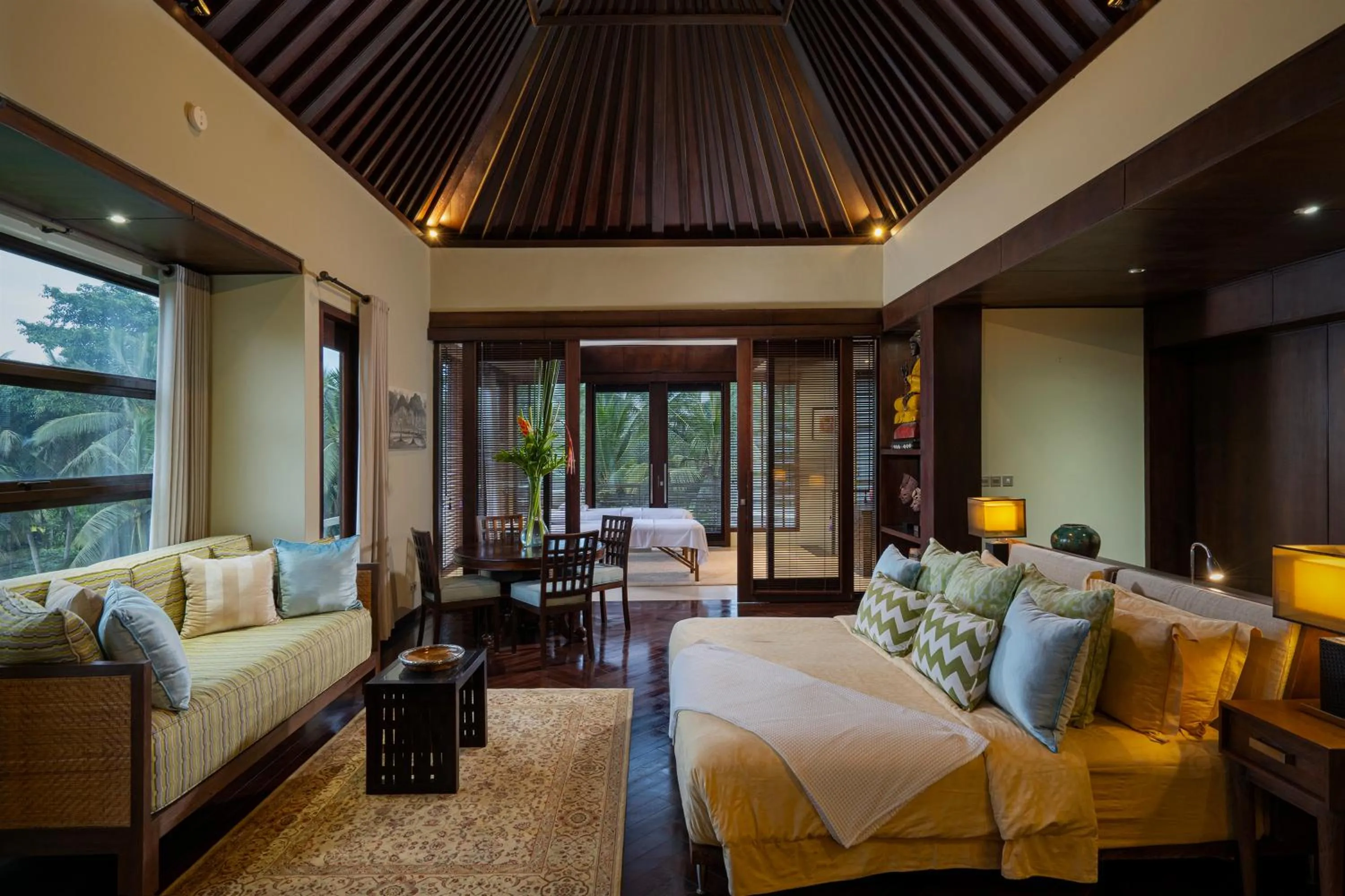 View (from property/room), Bed in The LUXE Ubud - a Boutique Hotel