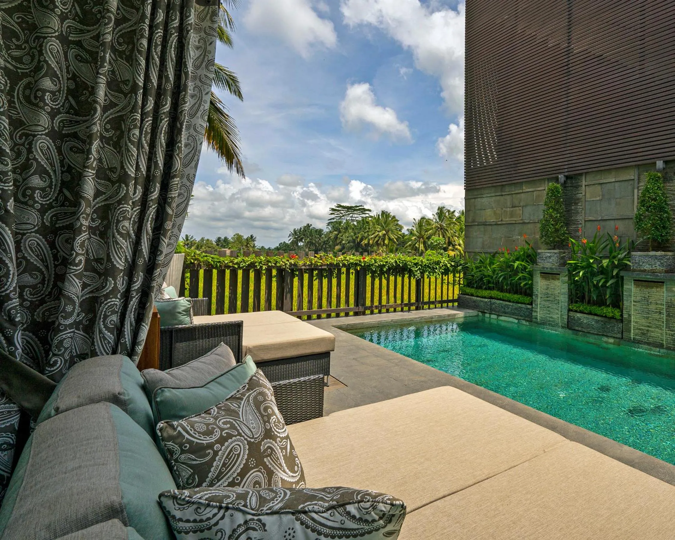 Patio in The LUXE Ubud - a Boutique Hotel