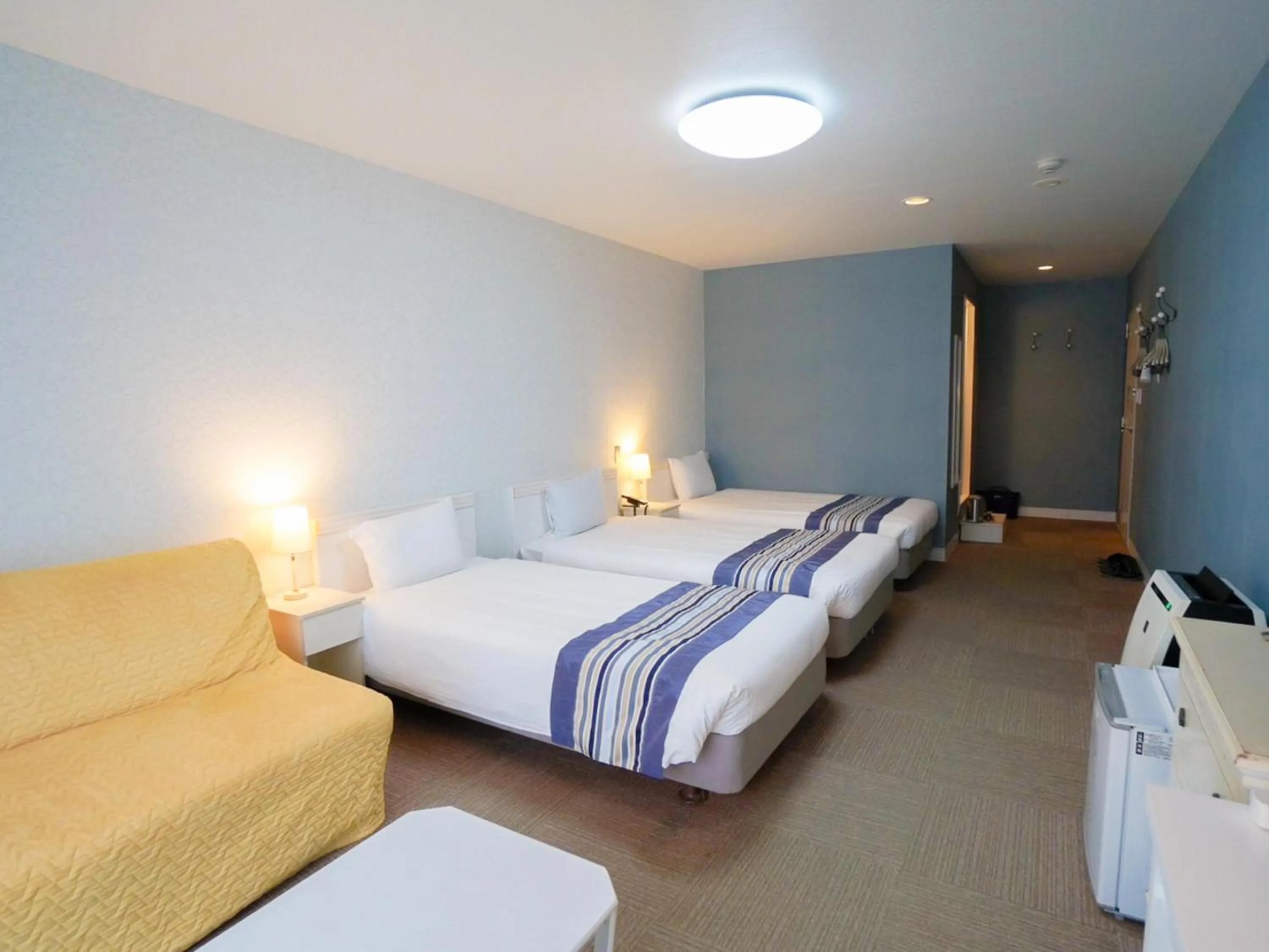 Bed in Hotel Caretta