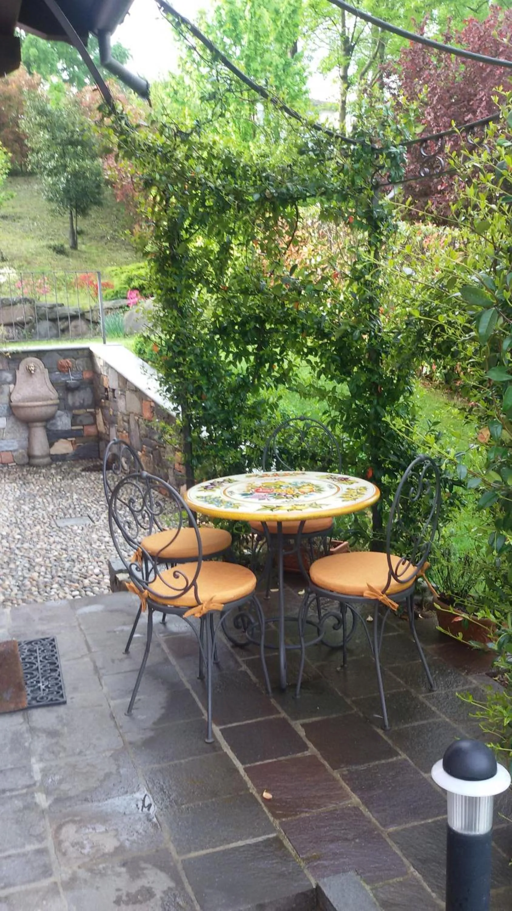 Garden in Villa Campo dei Fiori