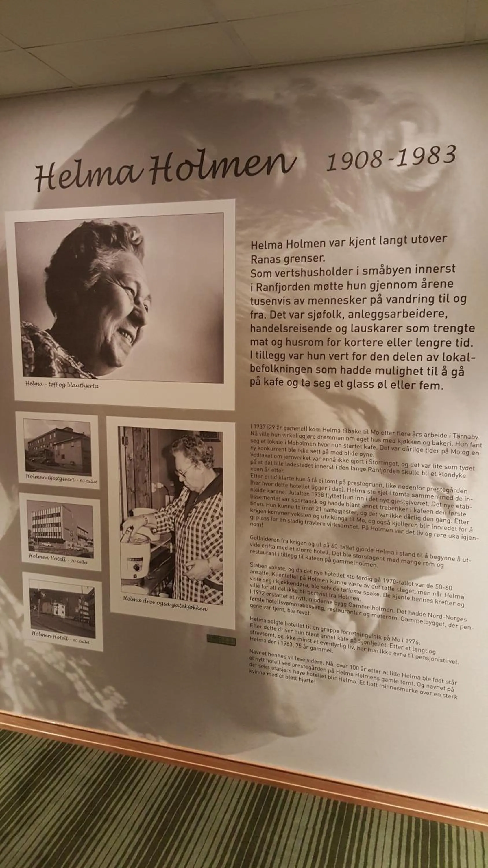 People in Home Hotel Helma