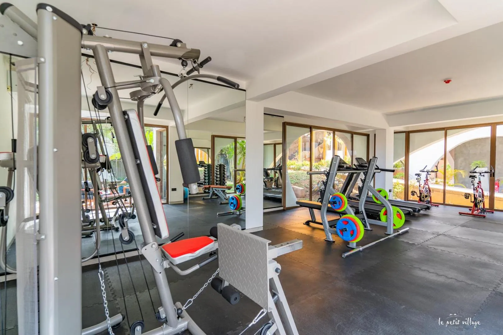 Fitness centre/facilities in Le Petit Village Boutique Hotel & Spa