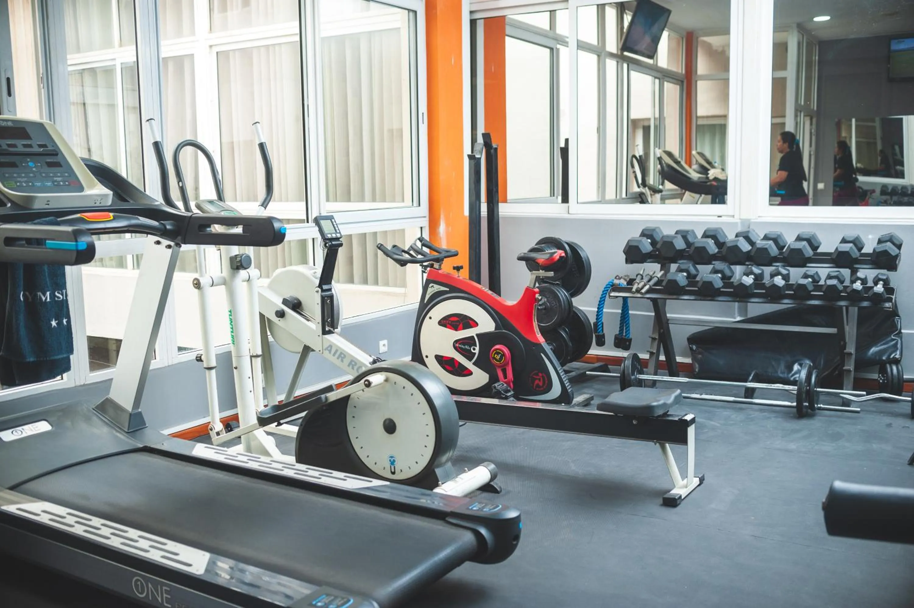 Fitness centre/facilities in Le Grand Mellis Hôtel & Spa