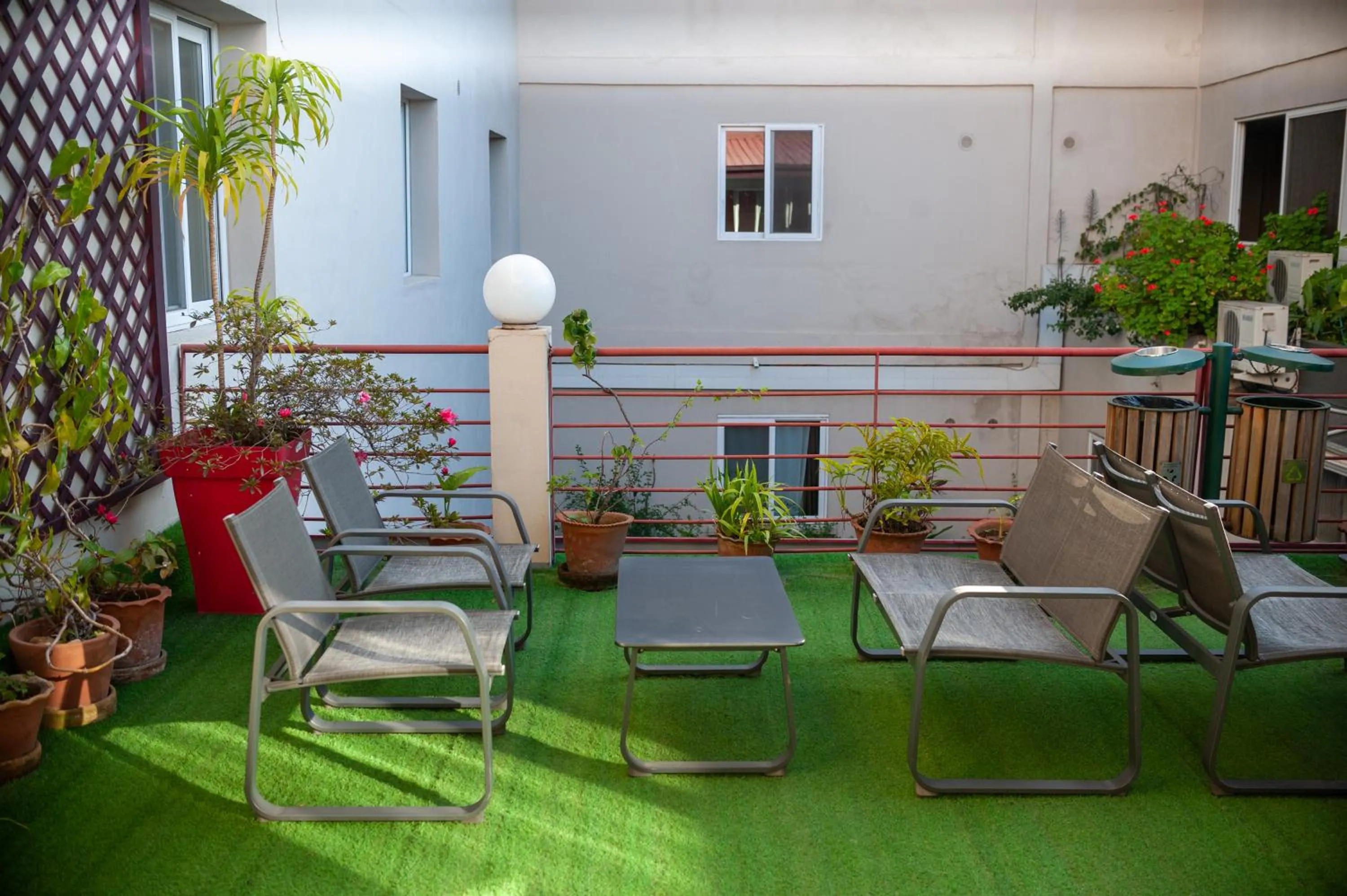 Garden in Le Grand Mellis Hôtel & Spa